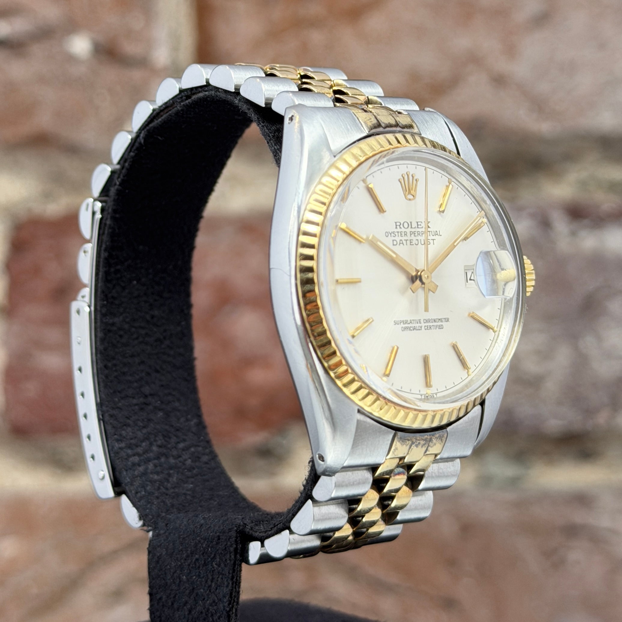 Rolex Datejust 36 - Silbernes Zifferblatt, Modell ca.1978, Ref.16013