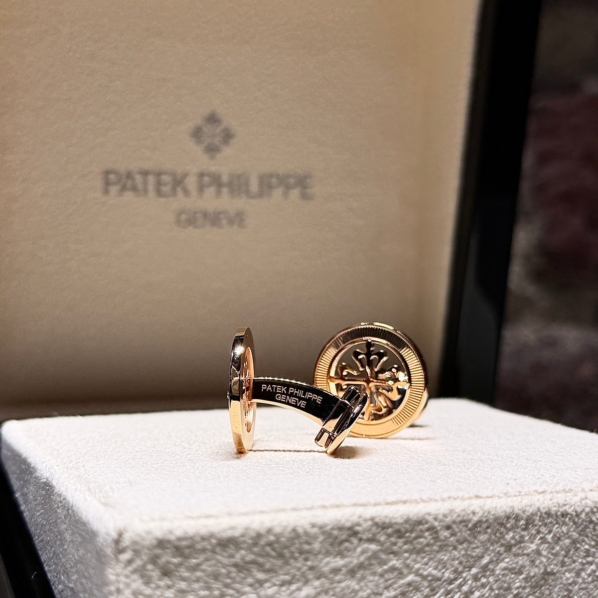 Patek Phillipe - Calatrava Manschettenknöpfe, Rosègold