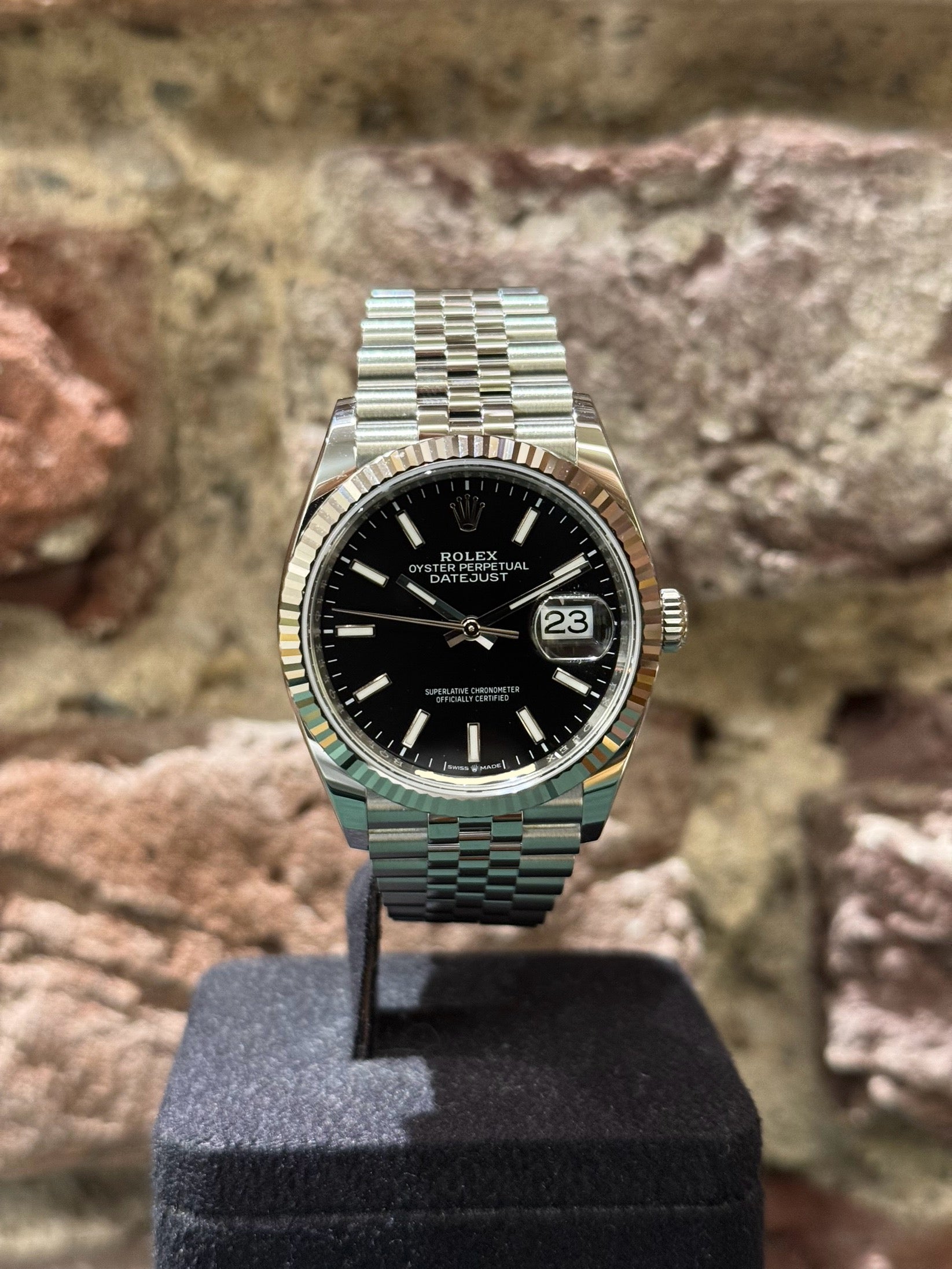 Rolex Datejust 36 – Schwarzes Zifferblatt, Modell 2025 Ref. 126234