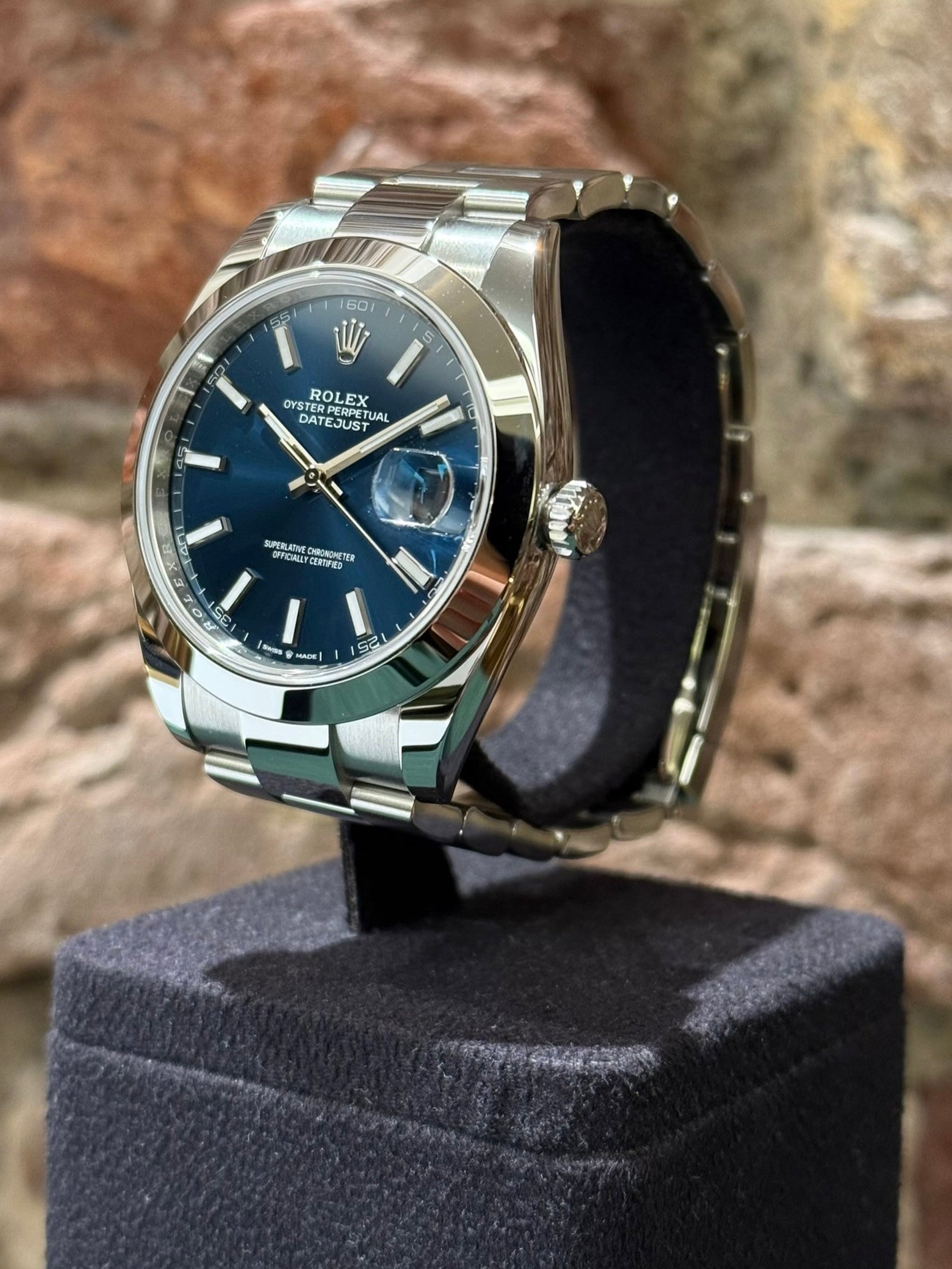 Rolex Datejust 41 - Blaues Zifferblatt, Modell 2025, Ref.126300