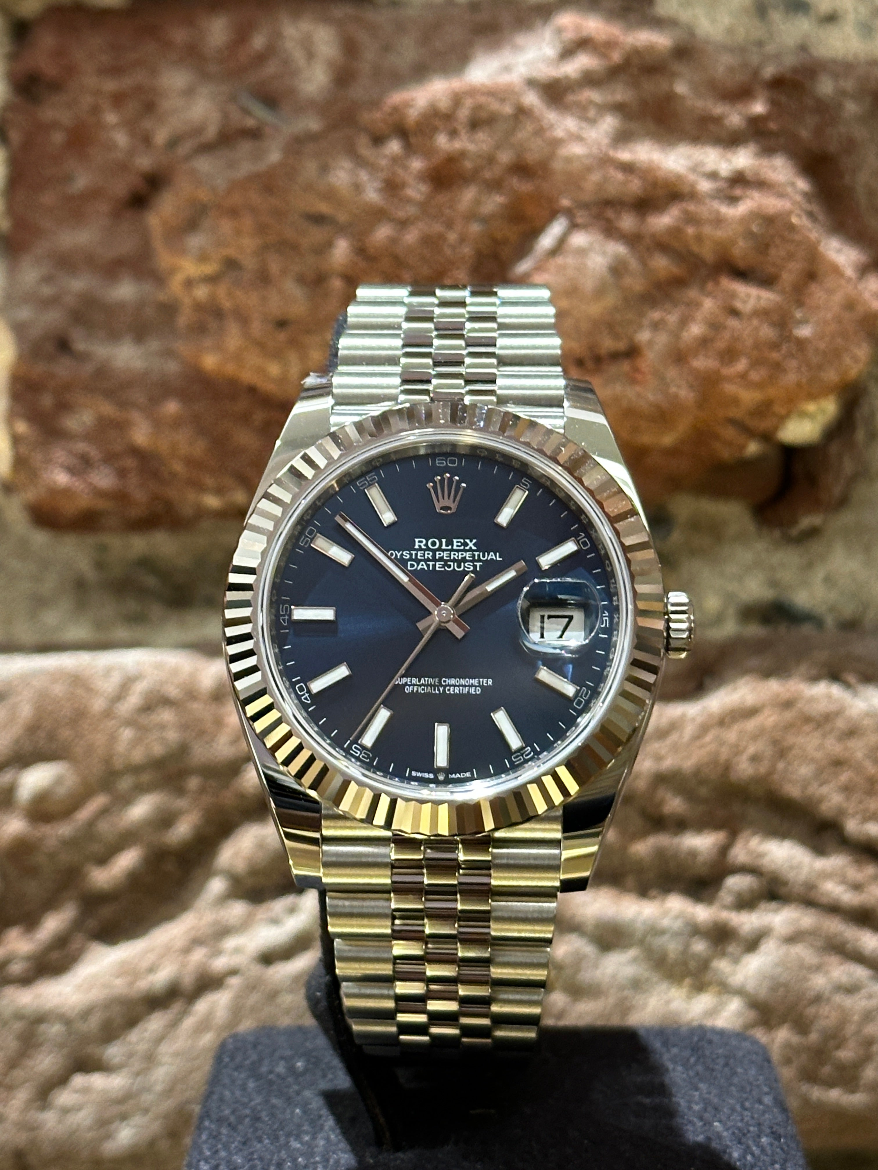 Rolex Datejust 41 – Blaues Zifferblatt, Modell 2025 Ref. 126334