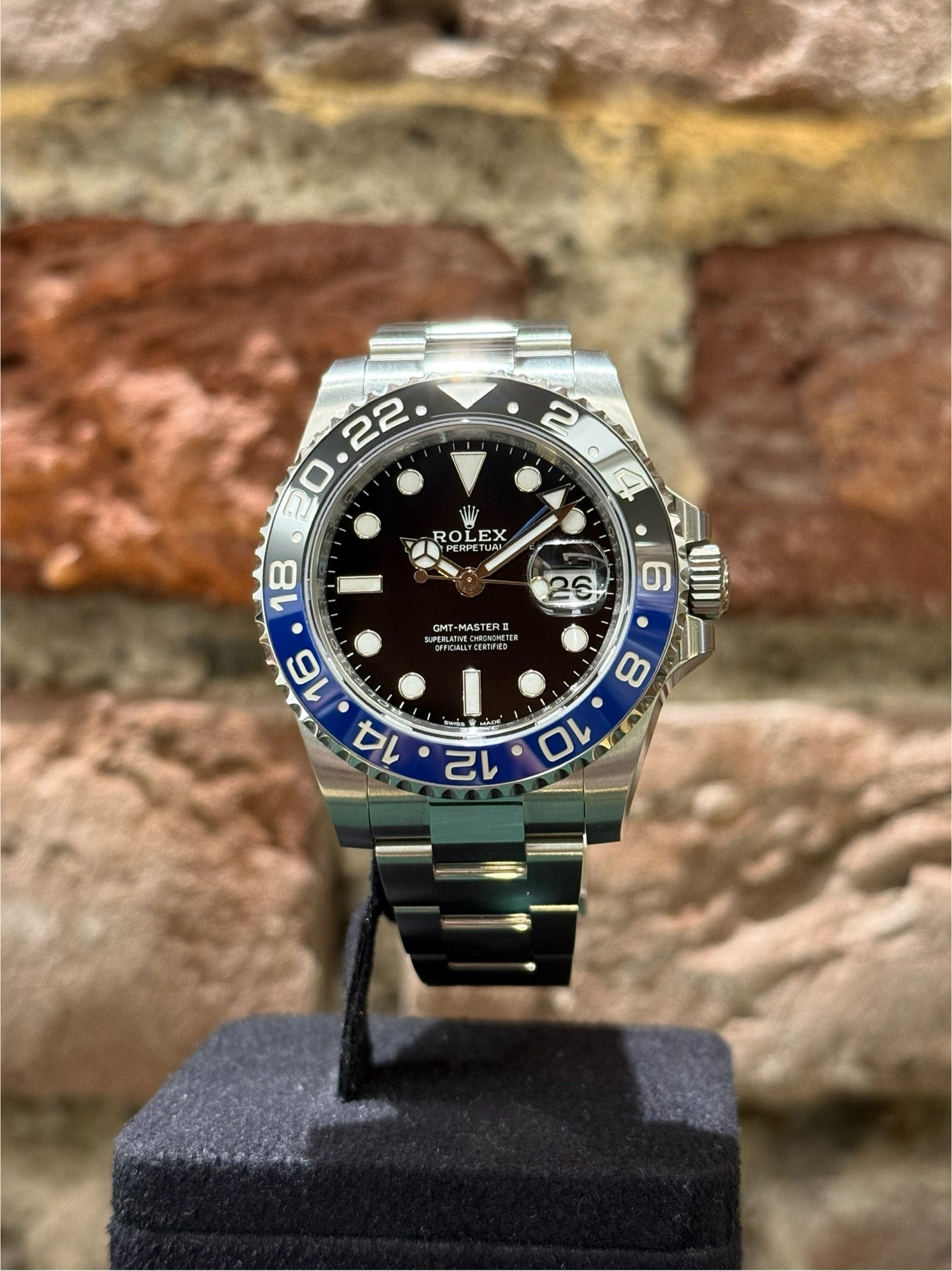 Rolex GMT Master II – Schwarzes Zifferblatt, Modell 2022, Ref. 126710BLNR