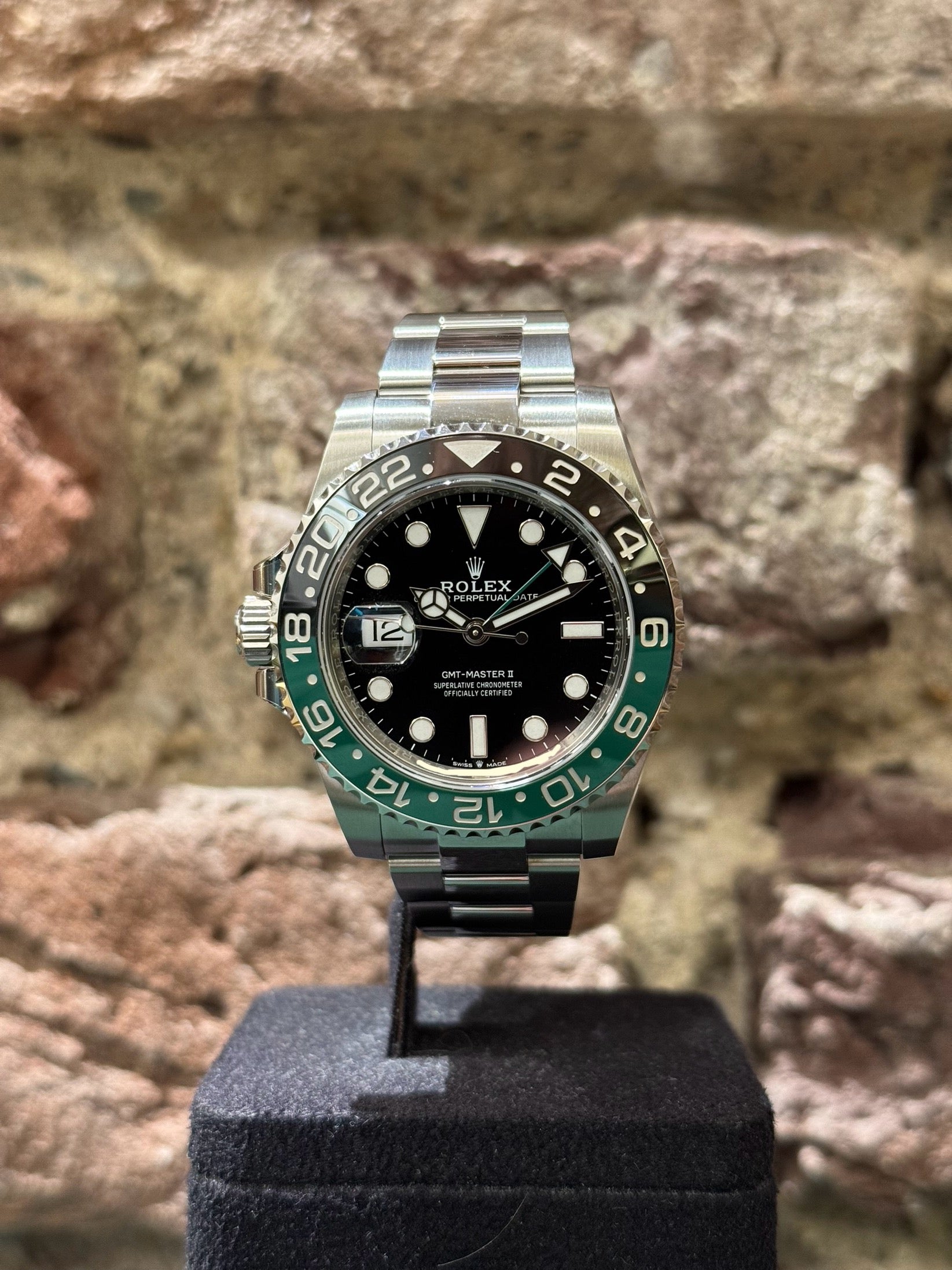 Rolex Gmt Master 40 - Schwarzes Zifferblatt, Modell 2023, Ref.126720VTNR