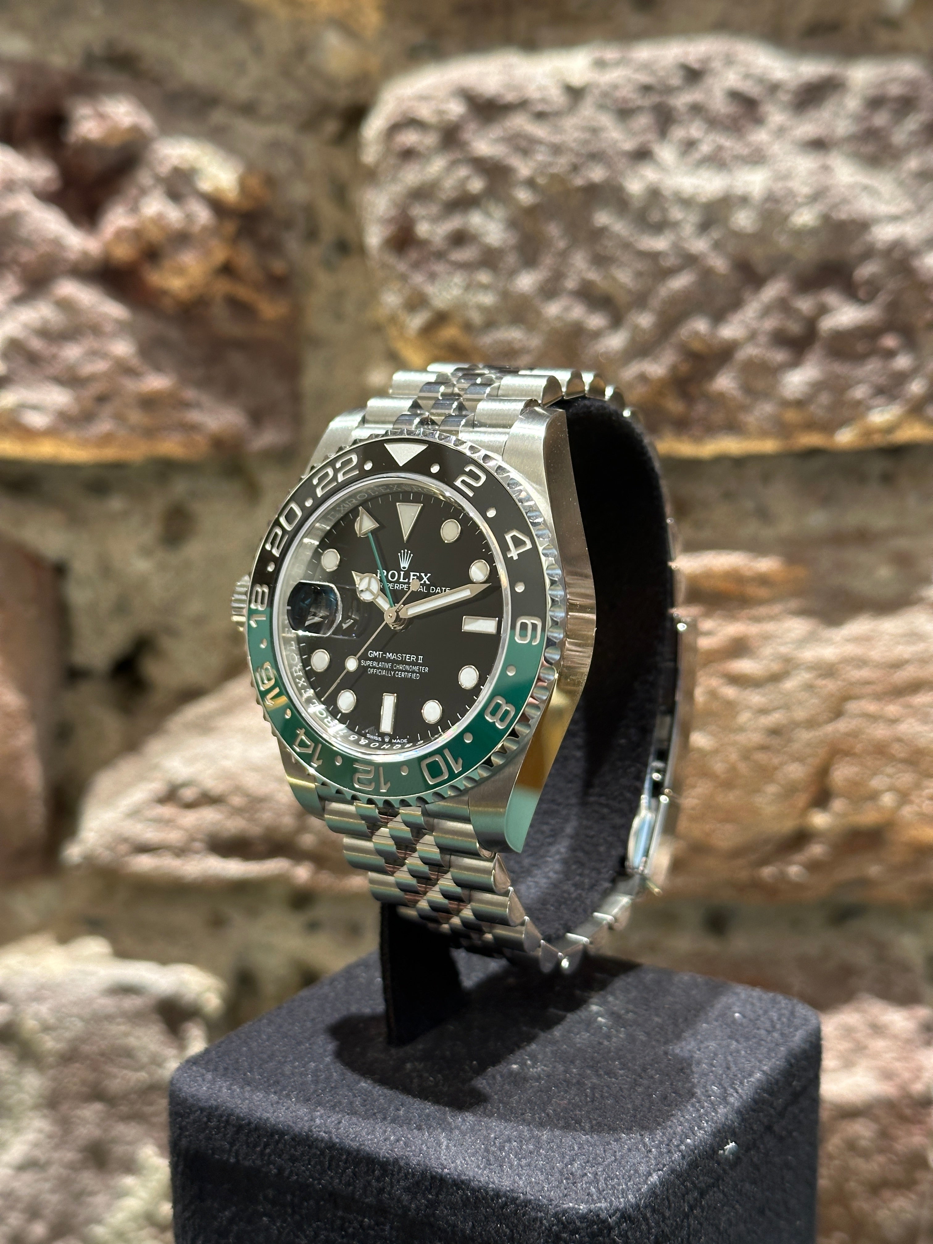 Rolex Gmt Master 40, Schwarzes Zifferblatt, Modell 2023, Ref.126720VNTR