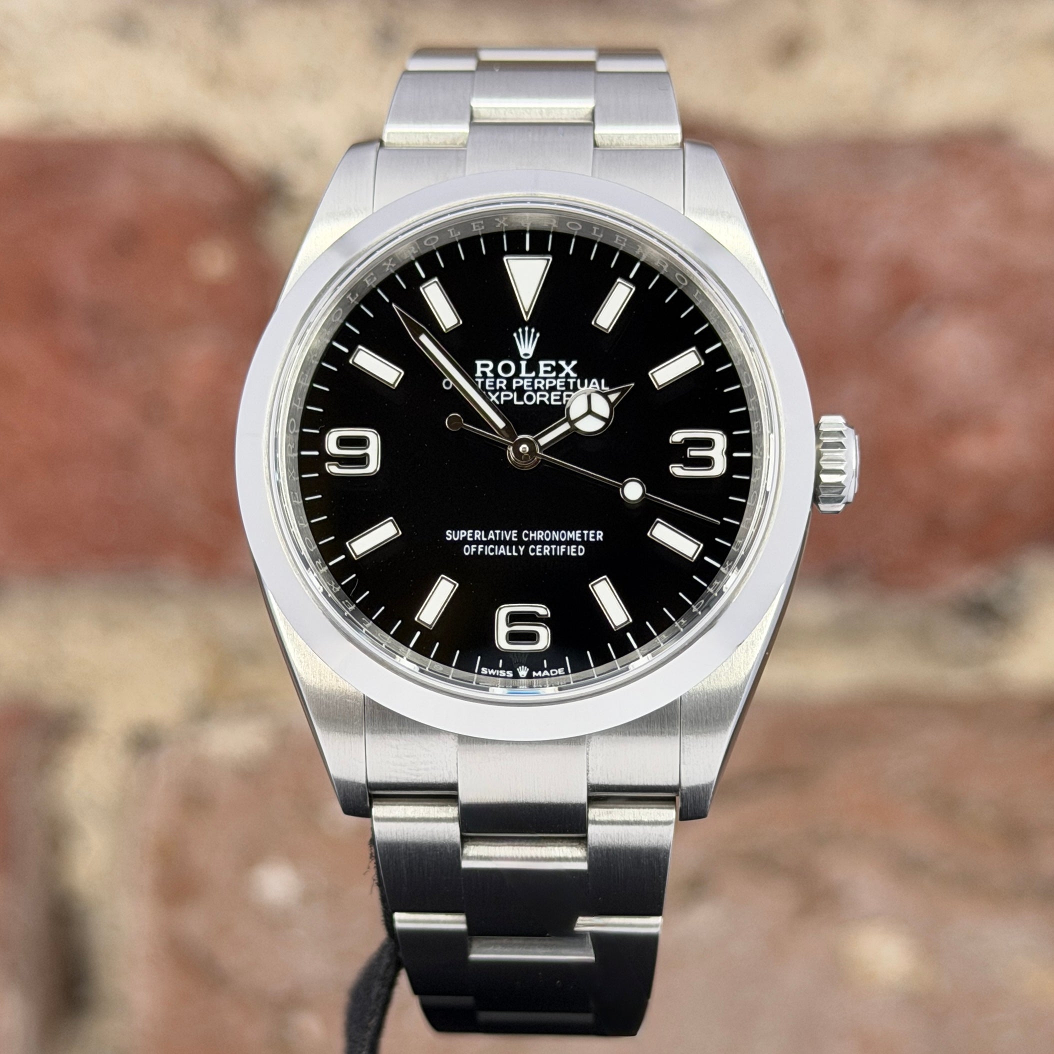 Rolex Explorer - Schwarzes Zifferblatt, Modell 2025, Ref. 124270