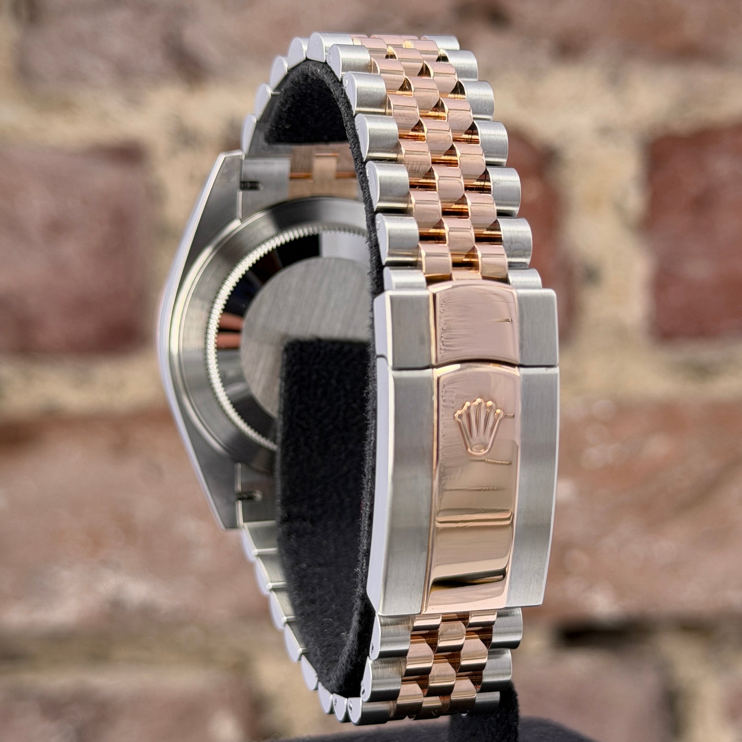 Rolex Datejust 41 – Braunes Zifferblatt mit Diamanten, Modell 2023 Ref. 126331