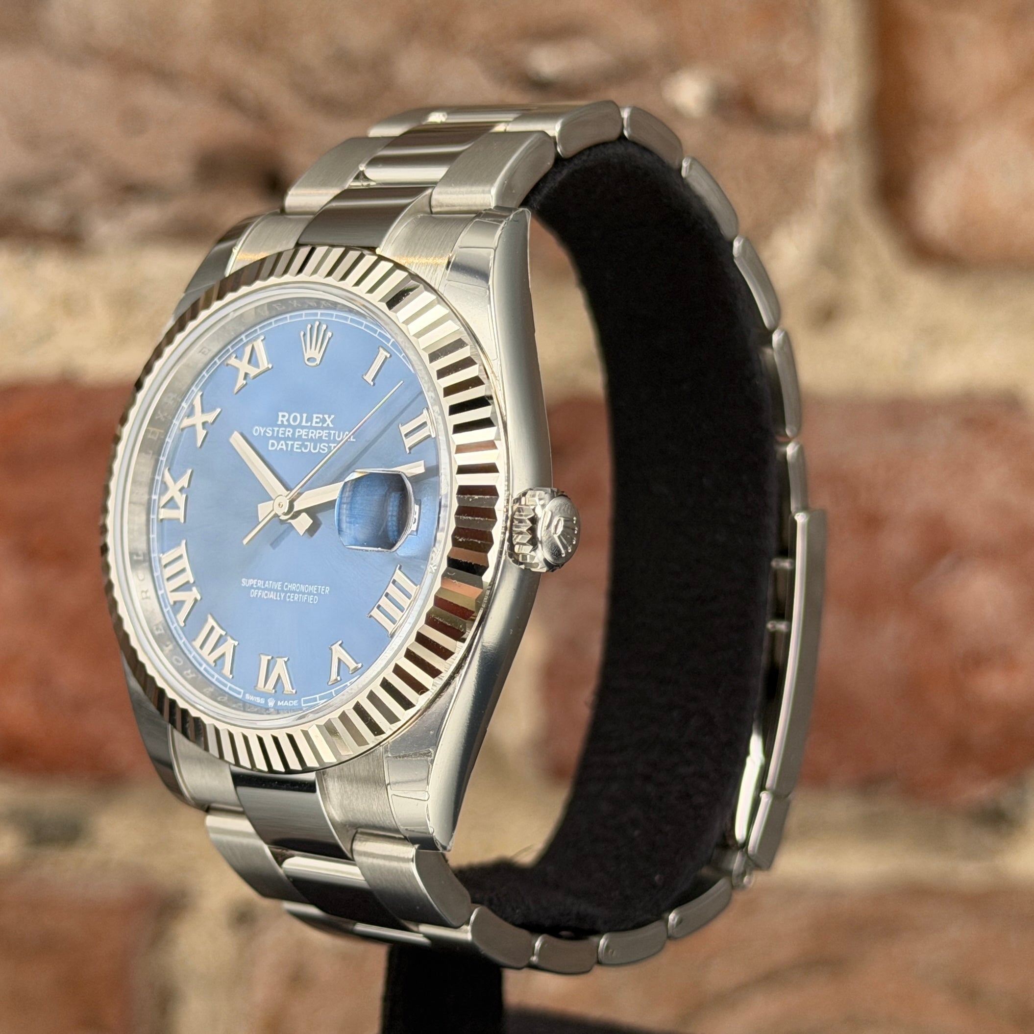 Rolex Datejust 41 - Blaues Zifferblatt Azurro, Modell 2025, Ref.126334