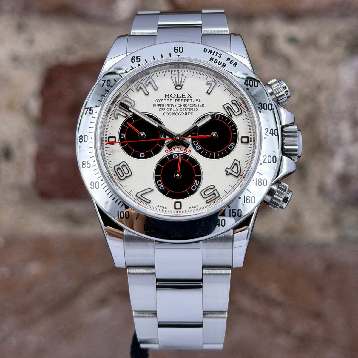 Rolex Daytona - Weißes Racing Dial, Modell 2015, Ref.116520