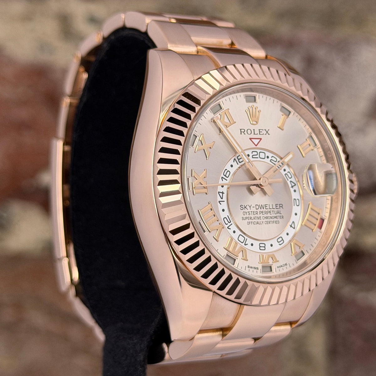 Rolex Skydweller 42 - Sundust Zifferblatt, Modell 2015, Ref.326935