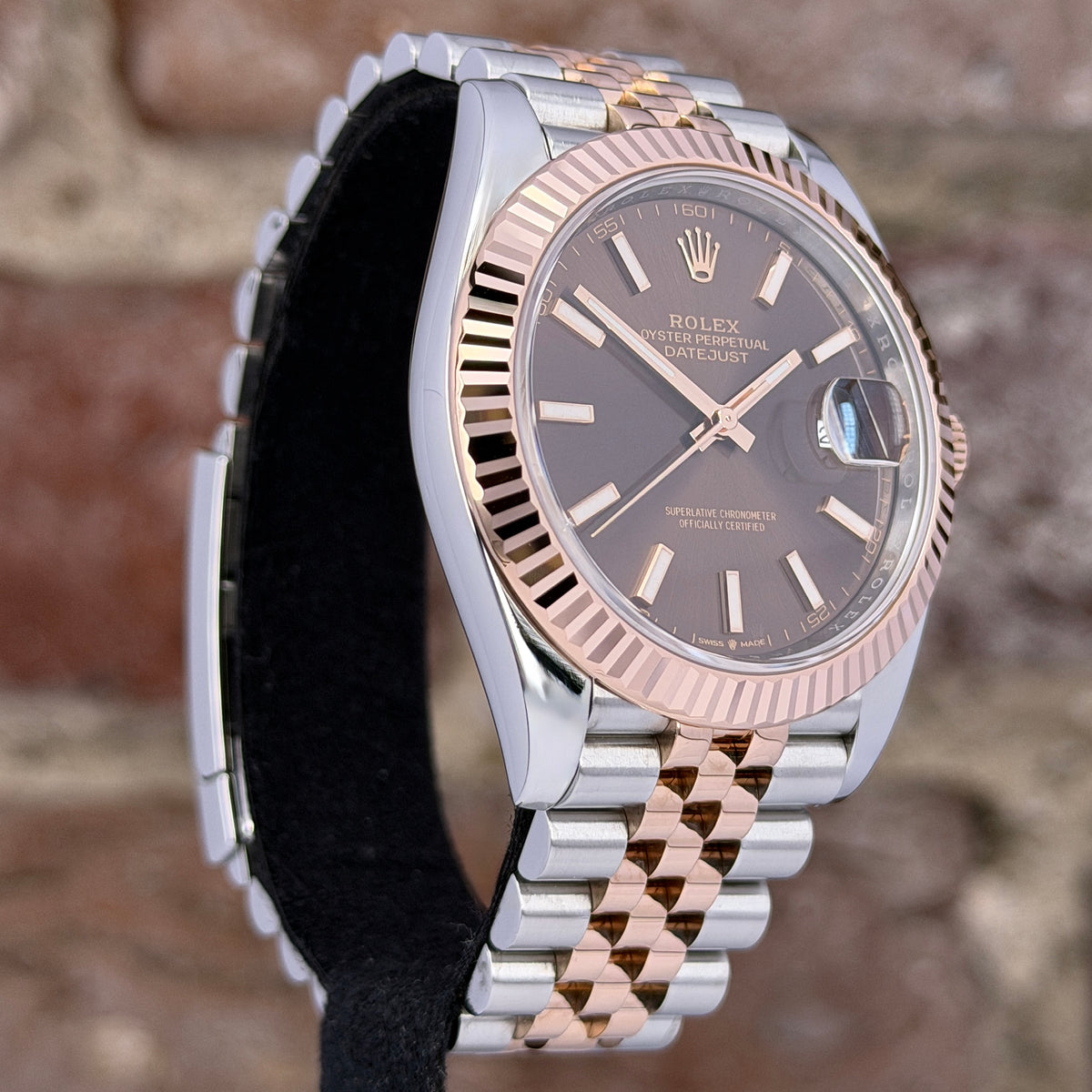 Rolex Datejust 41 – Braunes Zifferblatt `Choco´, Modell 2020 Ref. 126331