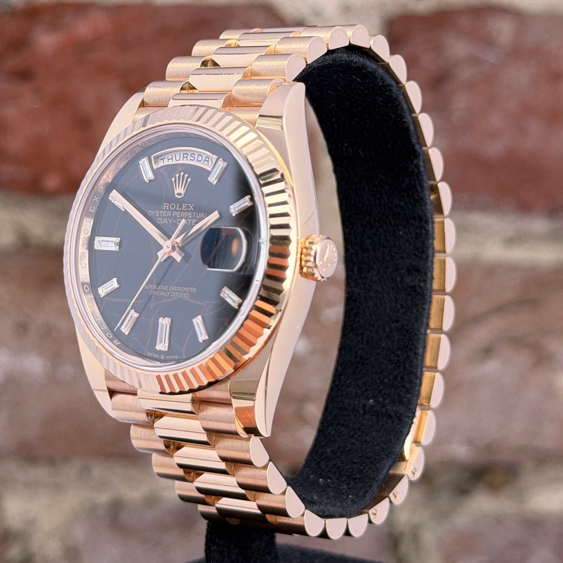 Rolex Daydate 40 - Eisenkiesel Zifferblatt, Modell 2021, Ref. 228235