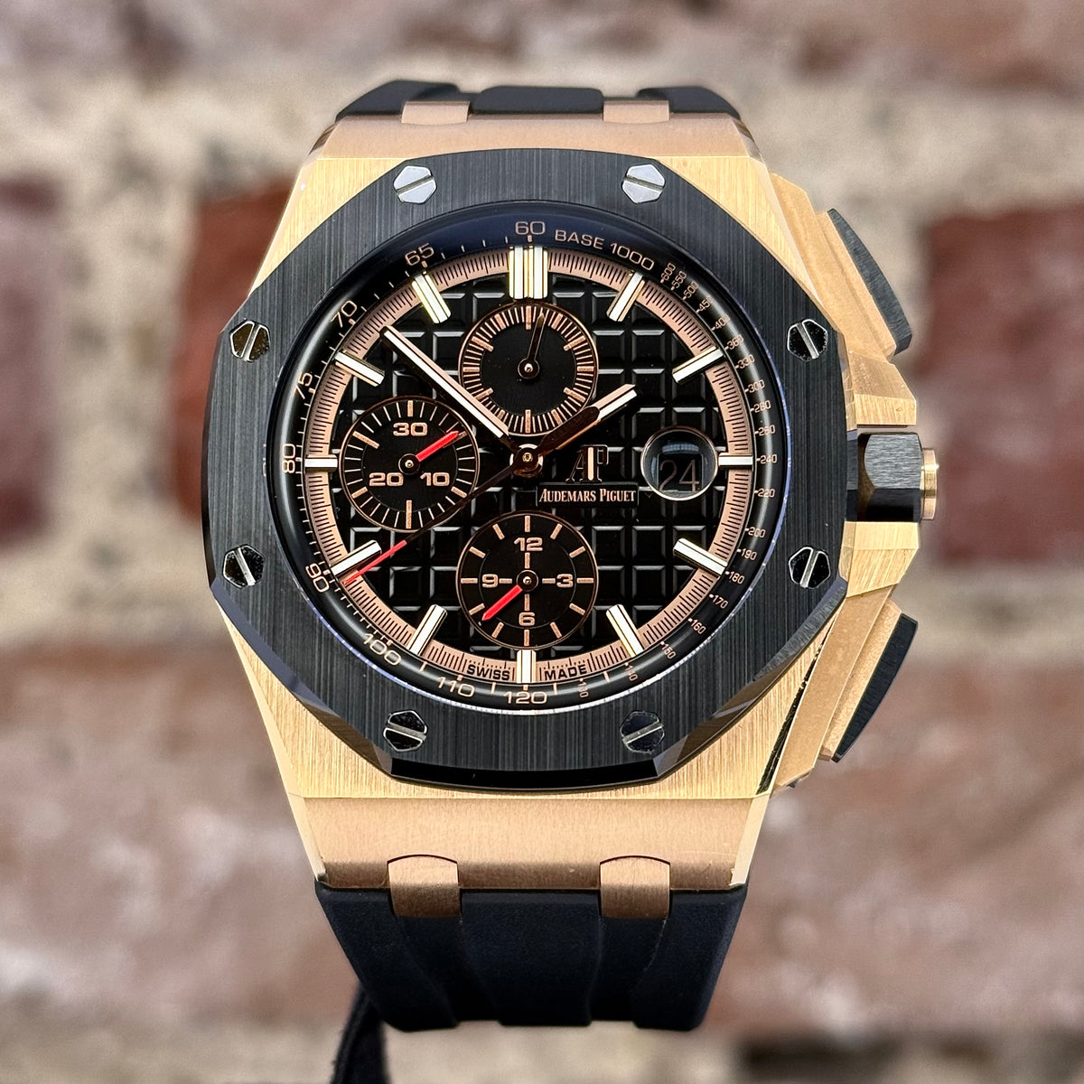Audemars Piguet 43 - Schwarzes Zifferblatt, Modell 2021, Ref.26420RO