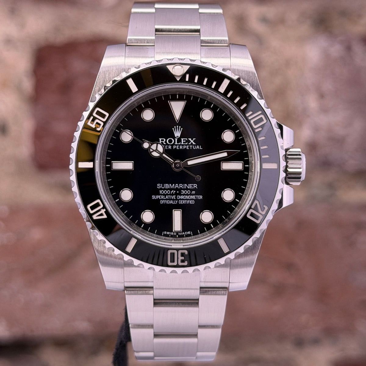 Rolex Submariner 40 - Schwarzes Zifferblatt, Modell 2015, Ref. 114060