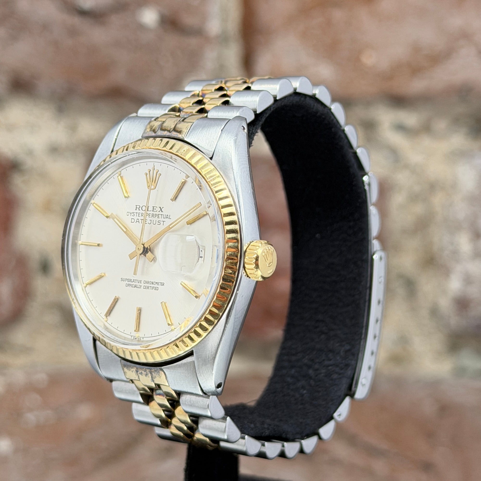 Rolex Datejust 36 - Silbernes Zifferblatt, Modell ca.1978, Ref.16013