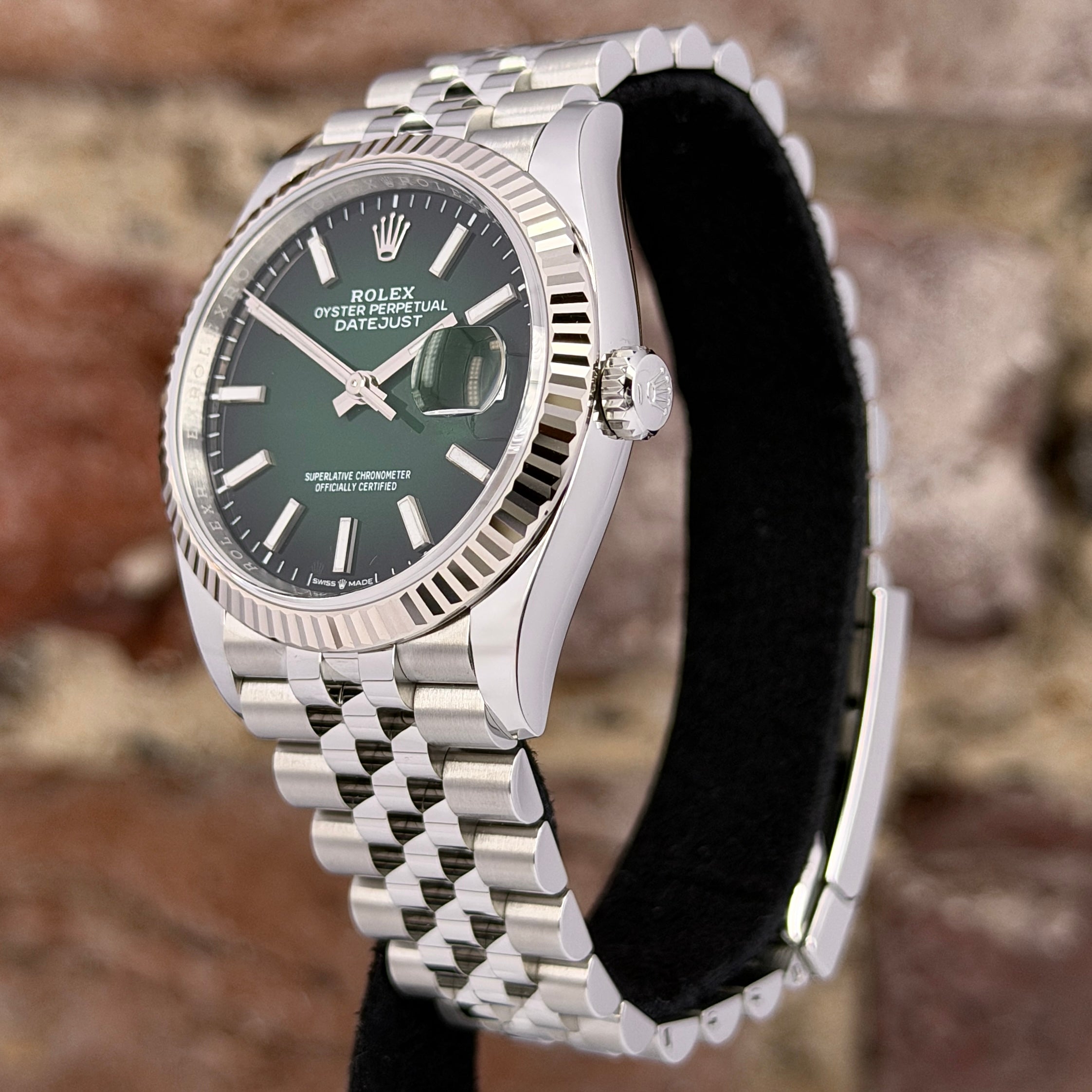 Rolex Datejust 36 - Grünes Zifferblatt `Ombre`, Modell 2026, Ref.126234