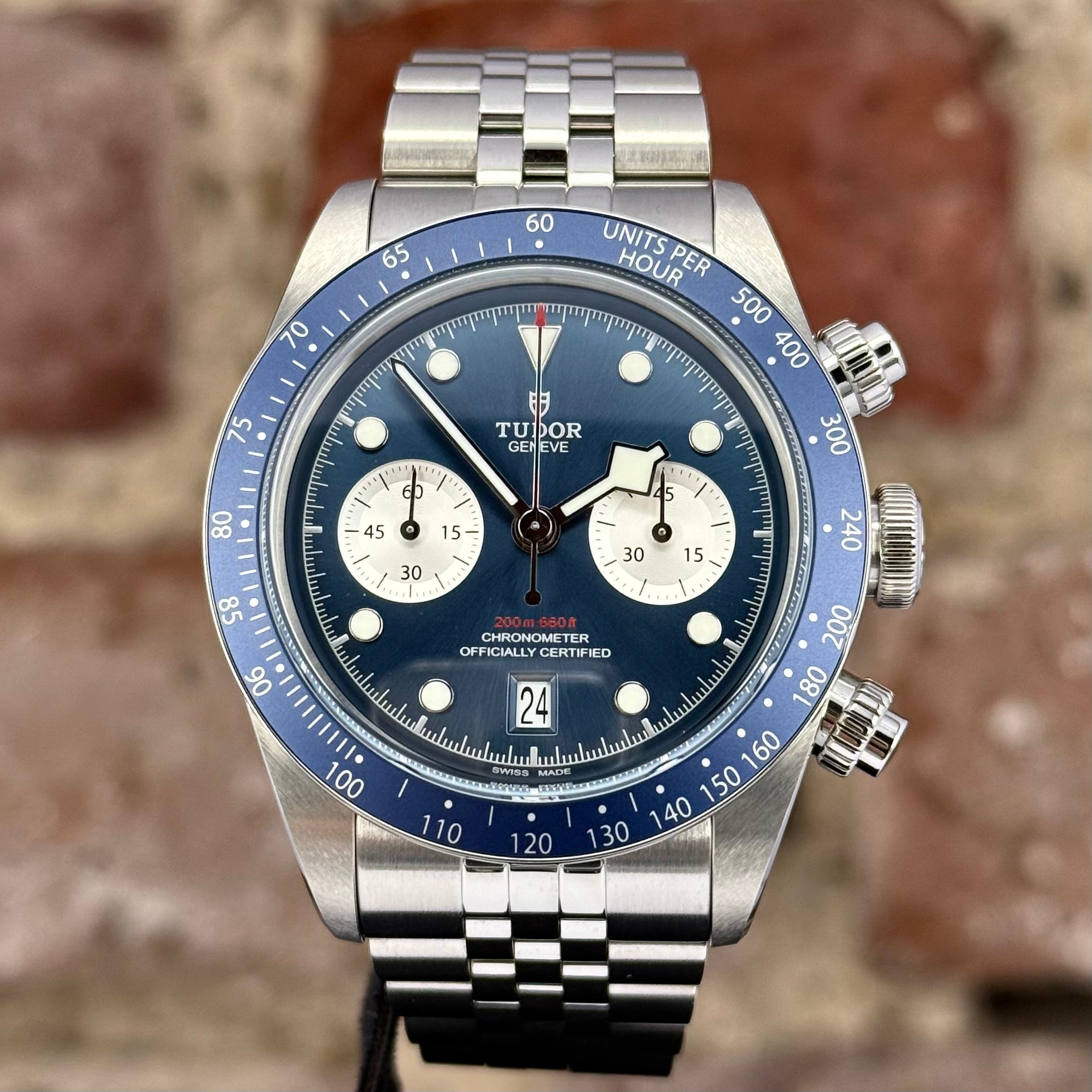 Tudor Black Bay Chronograph 41 - Blaues Ziffernblatt, Modell 2024, Ref.79360B