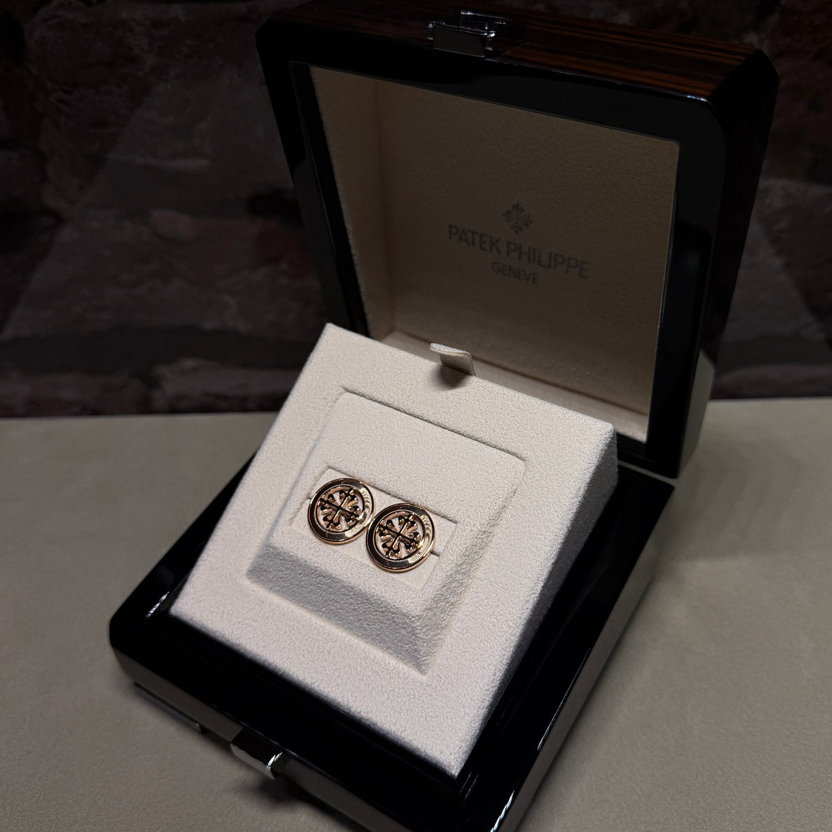 Patek Phillipe - Calatrava Manschettenknöpfe, Rosègold