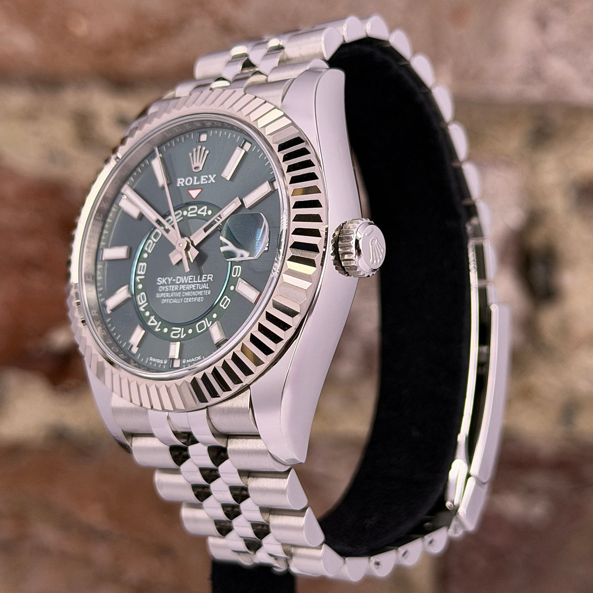 Rolex Skydweller - Grünes Zifferblatt, Modell 2024, Ref.336934