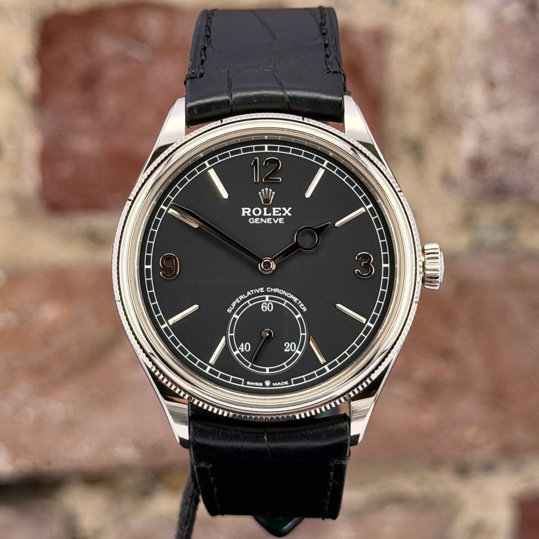 Rolex 1908 - Schwarzes Zifferblatt, Modell 2024, Ref.52509