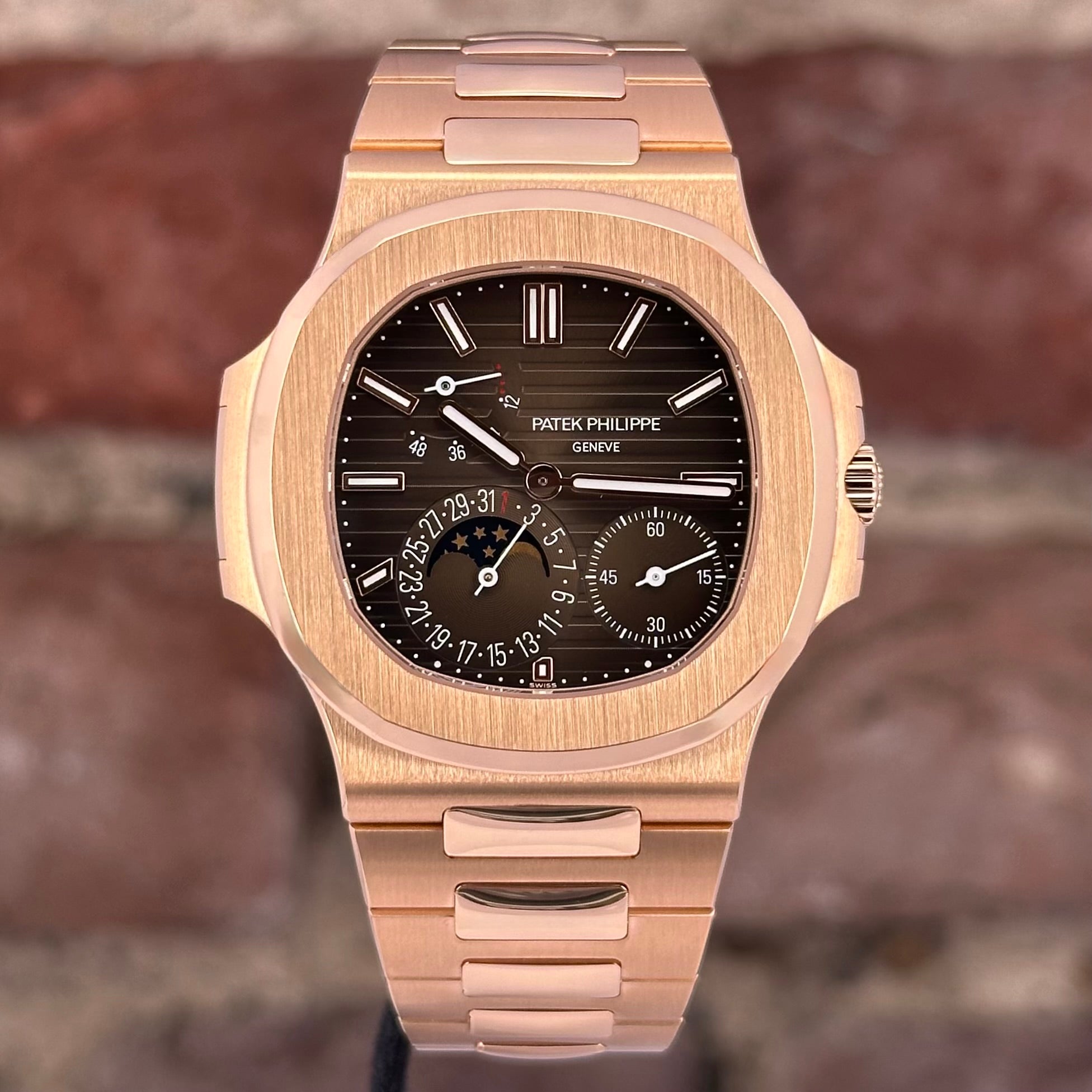 Patek Philippe Nautilus - Braunes Zifferblatt, Modell 2024, Ref.5712R