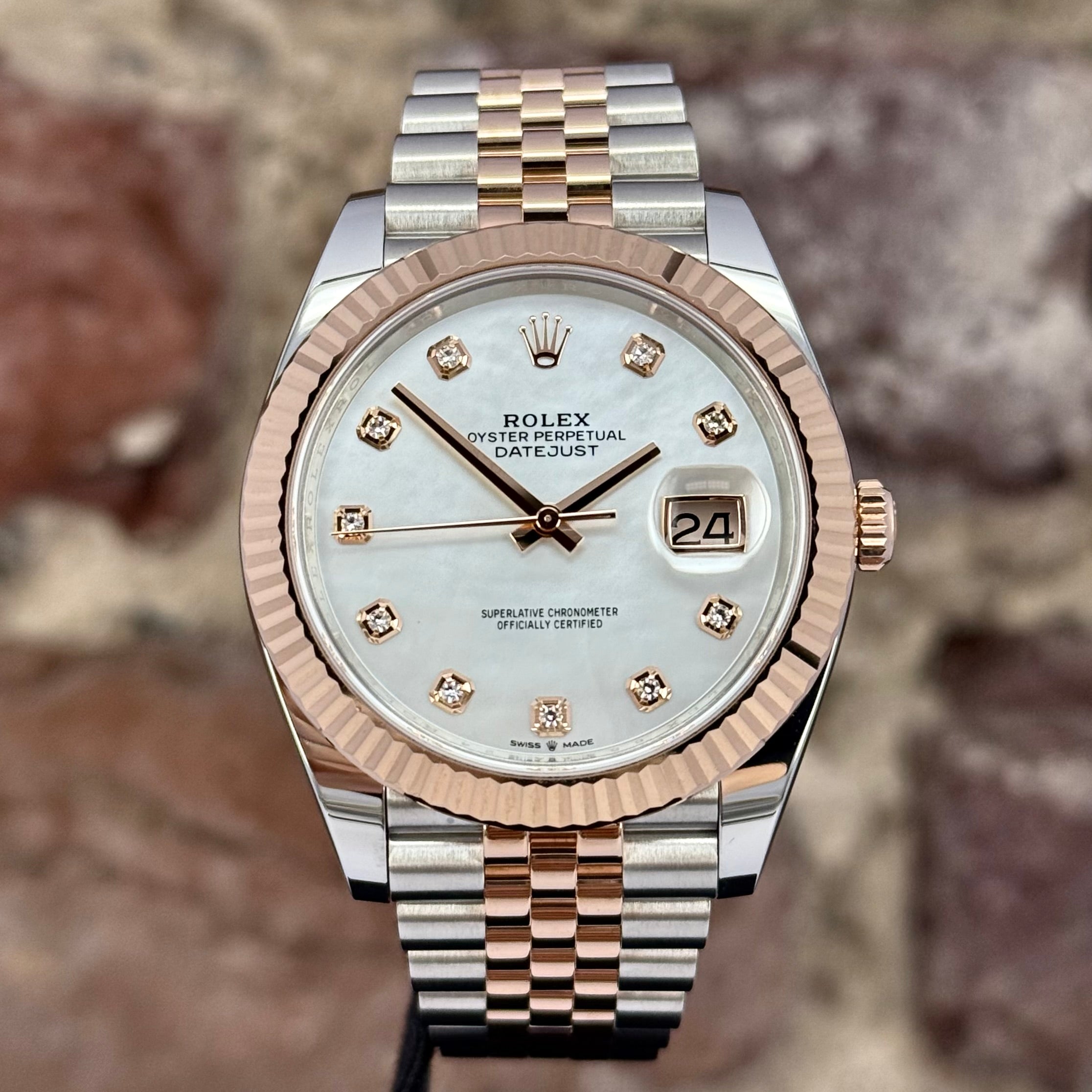 Rolex Datejust 41 - Perlmutt Zifferblatt MOP, Modell 2024, Ref. 126331