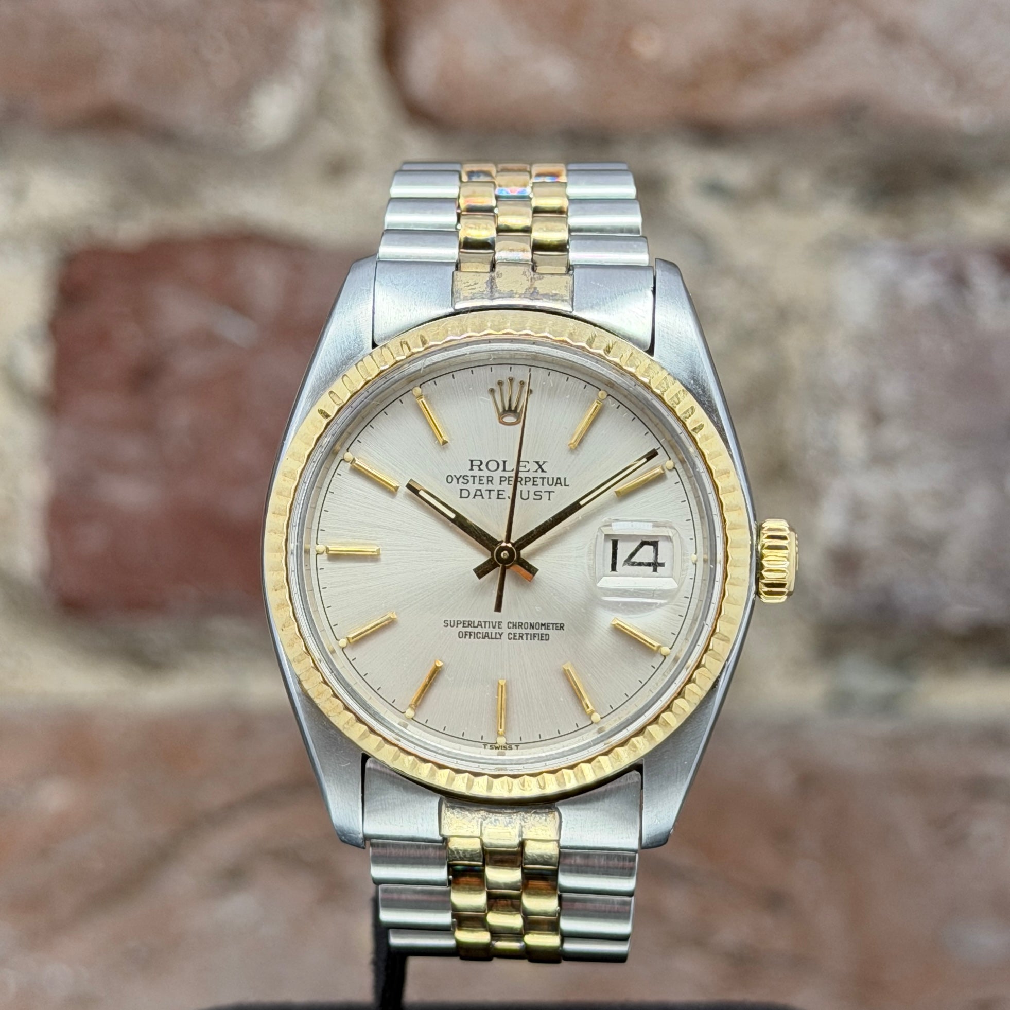 Rolex Datejust 36 - Silbernes Zifferblatt, Modell ca.1978, Ref.16013
