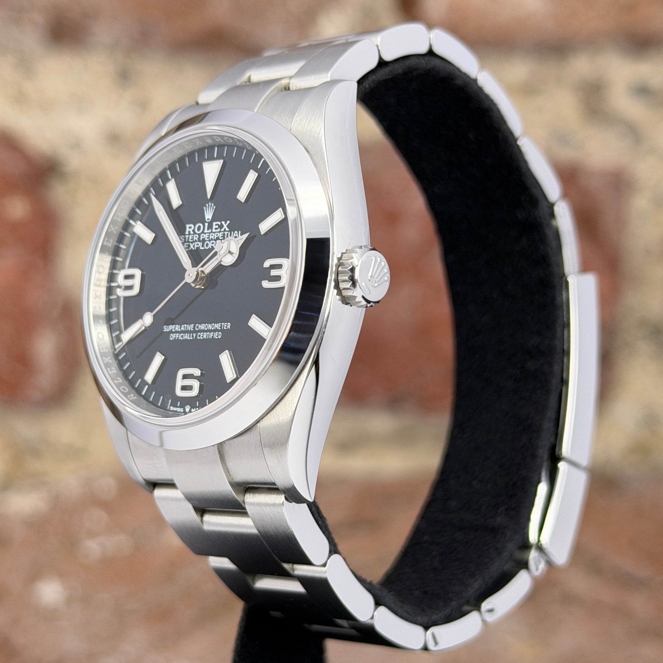 Rolex Explorer - Schwarzes Zifferblatt, Modell 2025, Ref. 124270