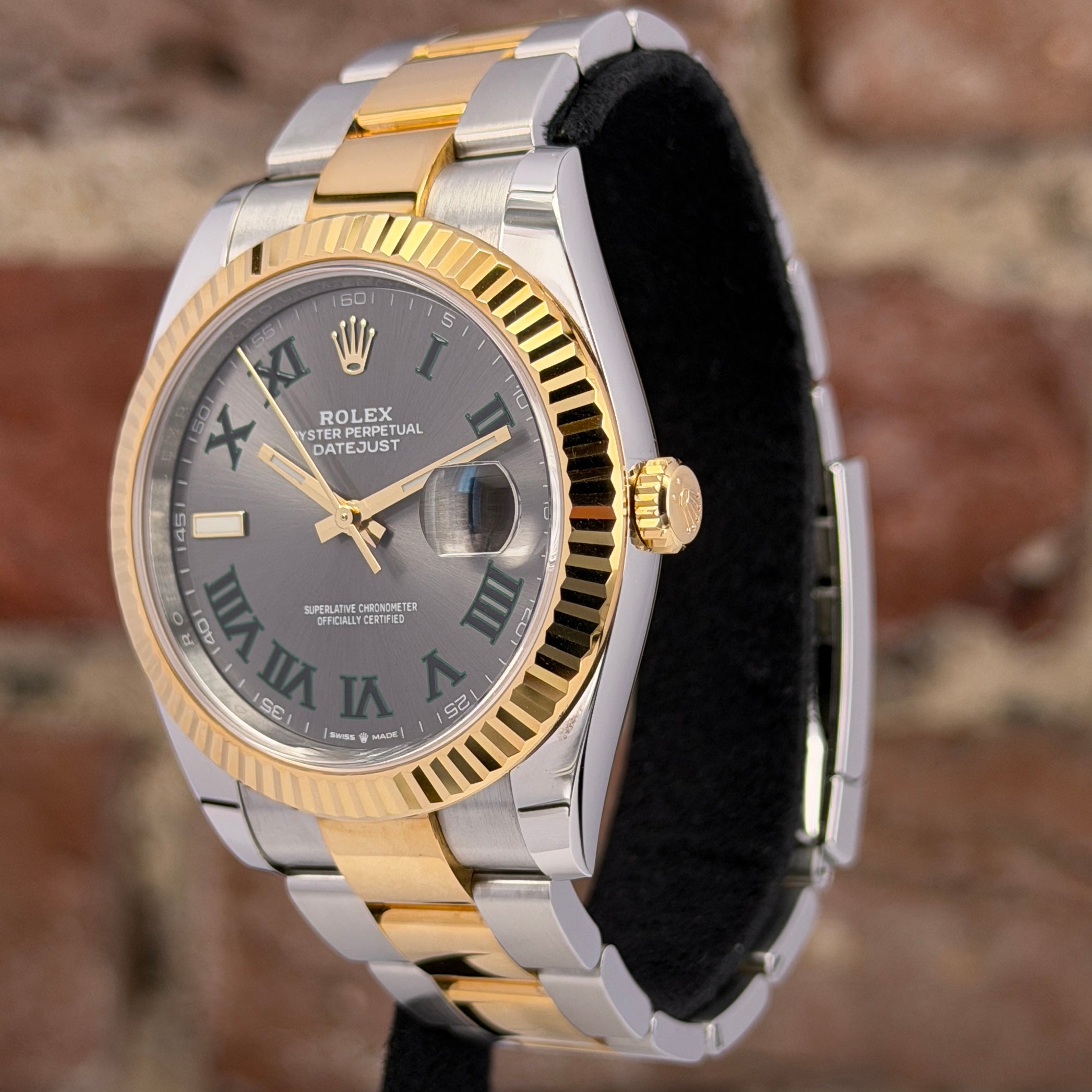 Rolex Datejust 41 – Graues Zifferblatt Wimbledon, Modell 2022, Ref. 126333