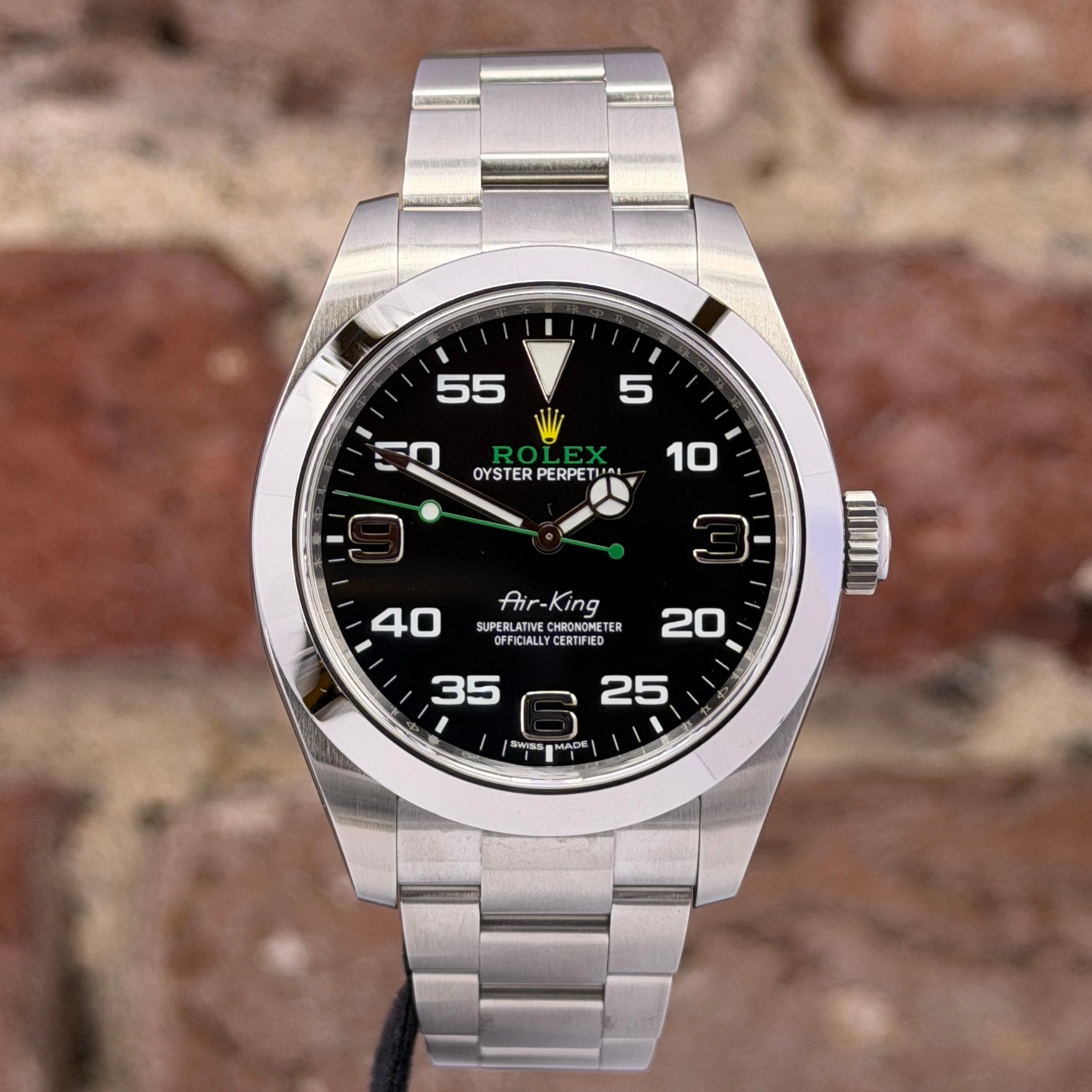 Rolex Airking - Schwarzes Zifferblatt, Modell 2021, Ref.116900