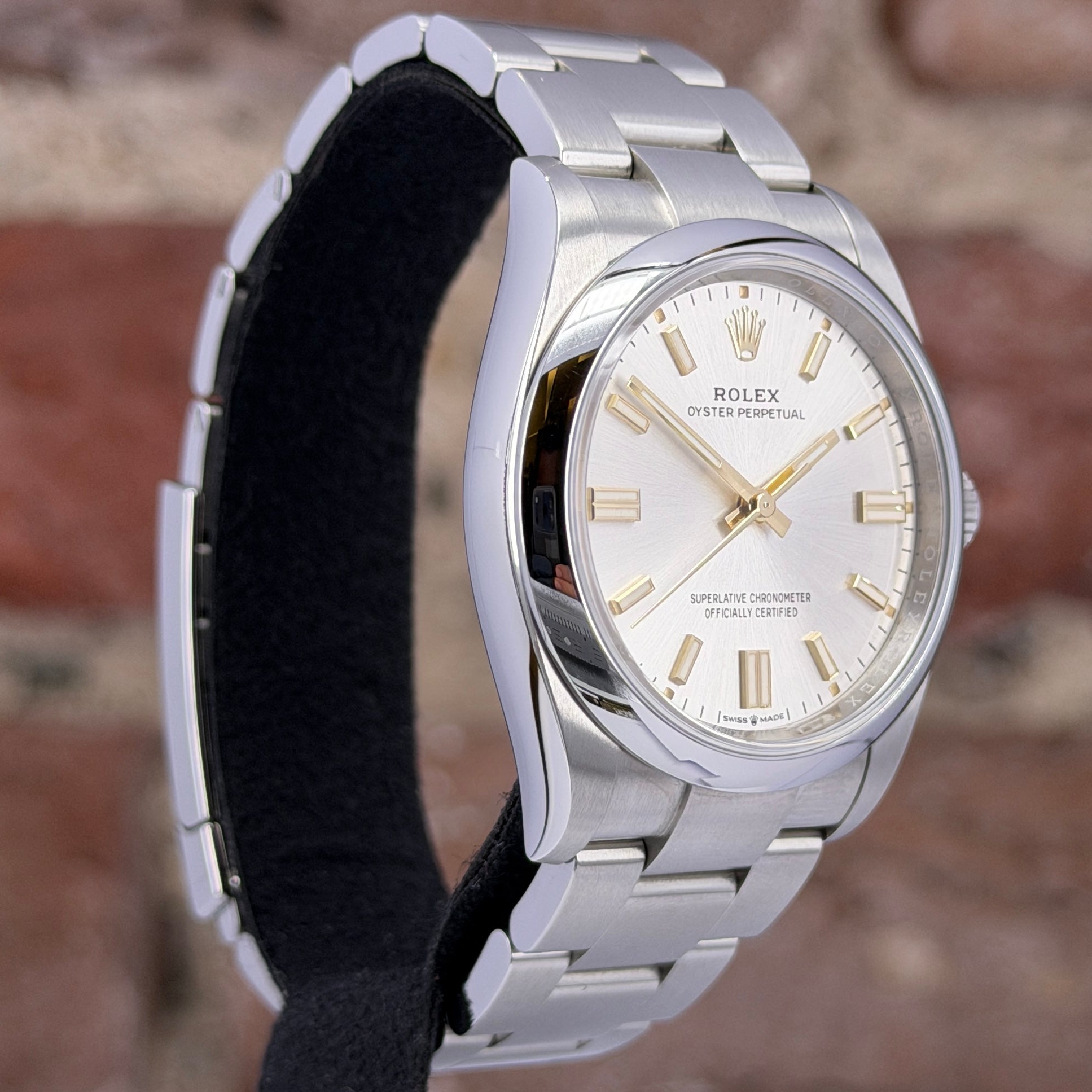 Rolex Oyster Perpetual 36 - Silbernes Zifferblatt, Modell 2021, Ref.126000