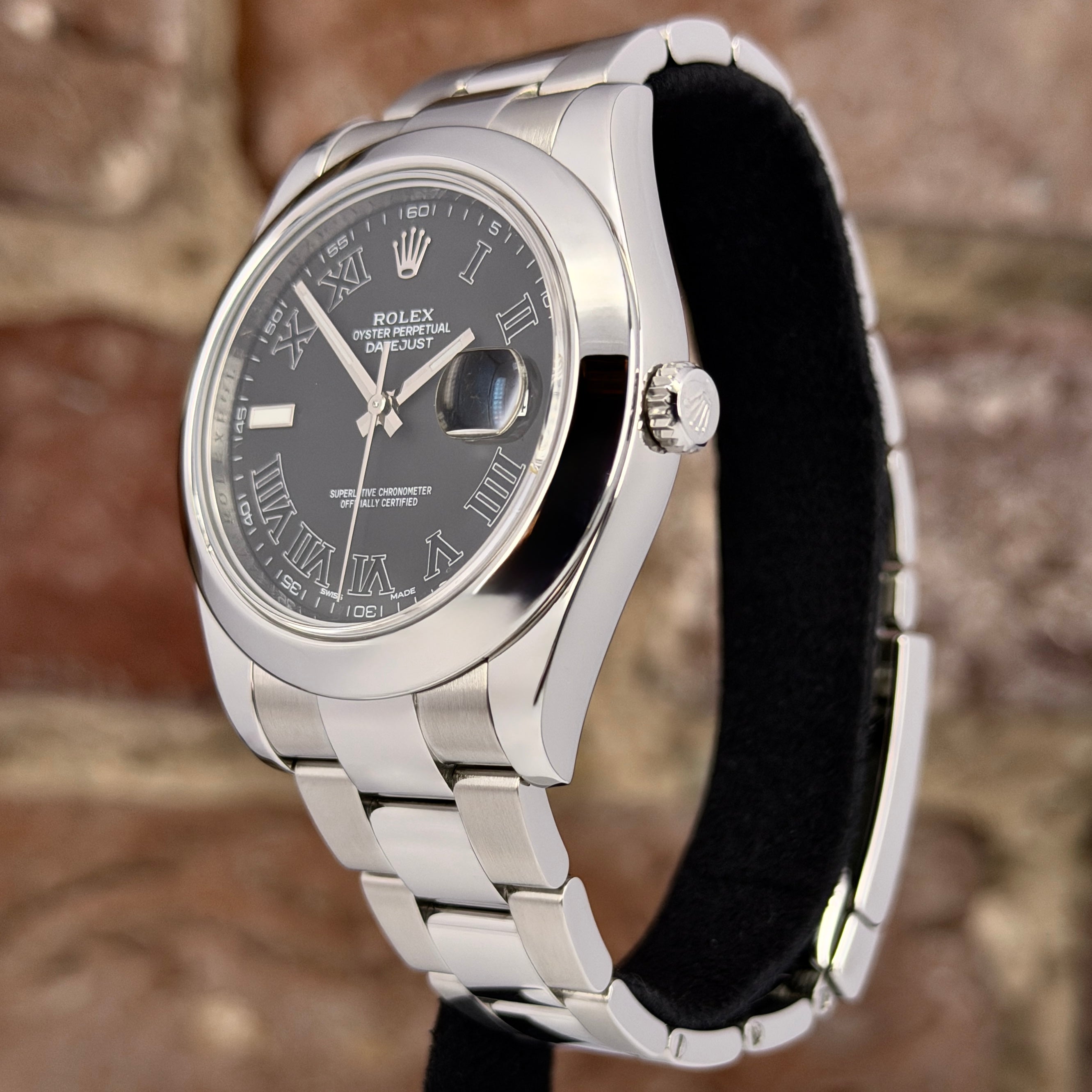 Rolex Datejust II - Schwarzes Zifferblatt, Modell 2015, Ref. 116300