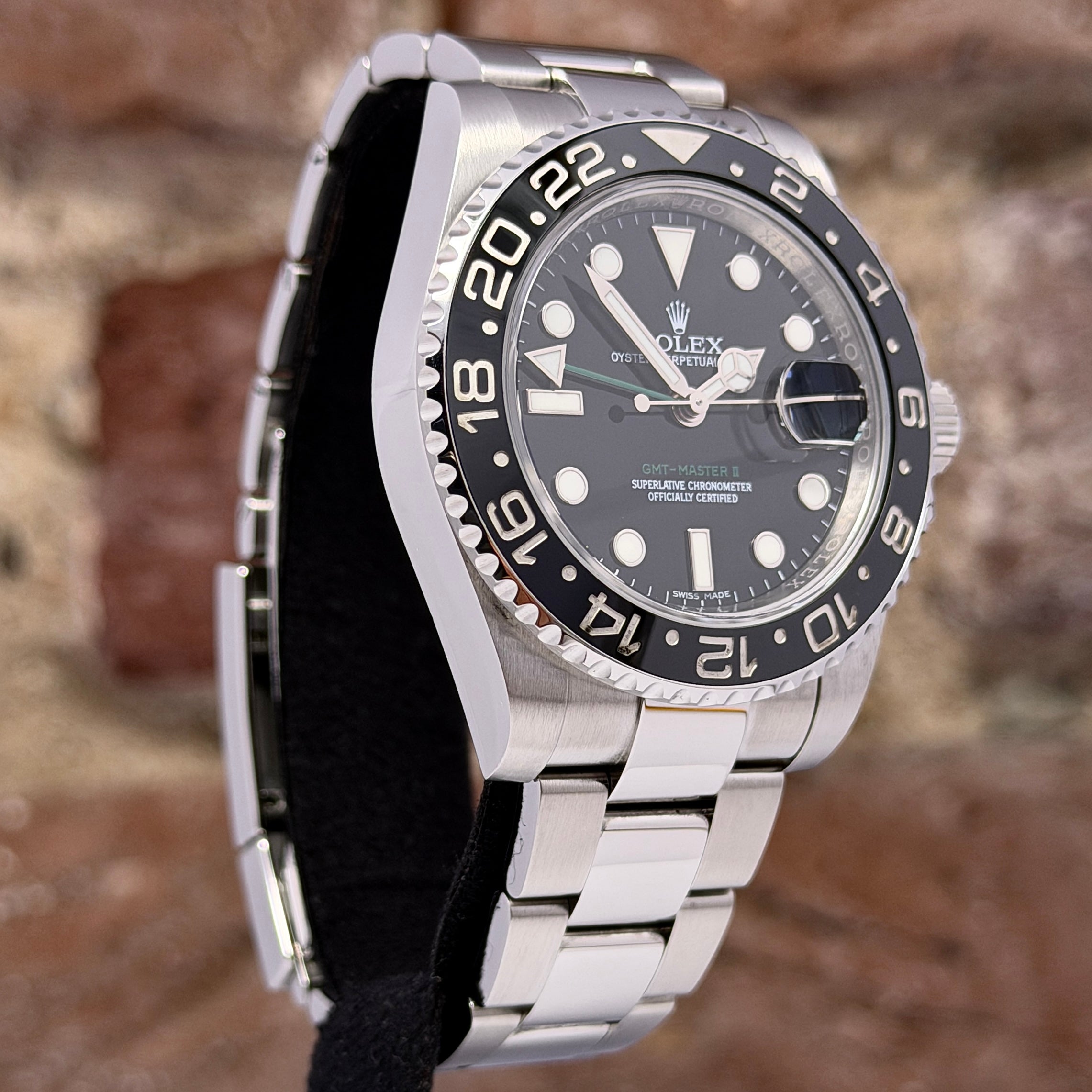 Rolex Gmt Master II - Schwarzes Zifferblatt, Modell 2016, Ref.116710LN