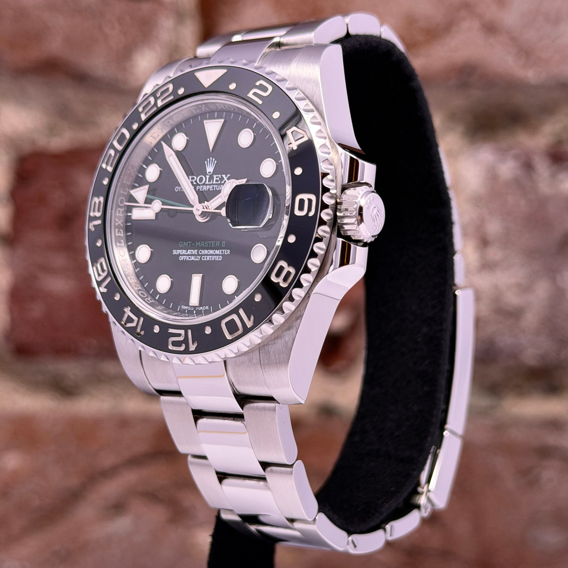 Rolex Gmt Master 40 - Schwarzes Zifferblatt, Modell 2015, Ref.116710LN