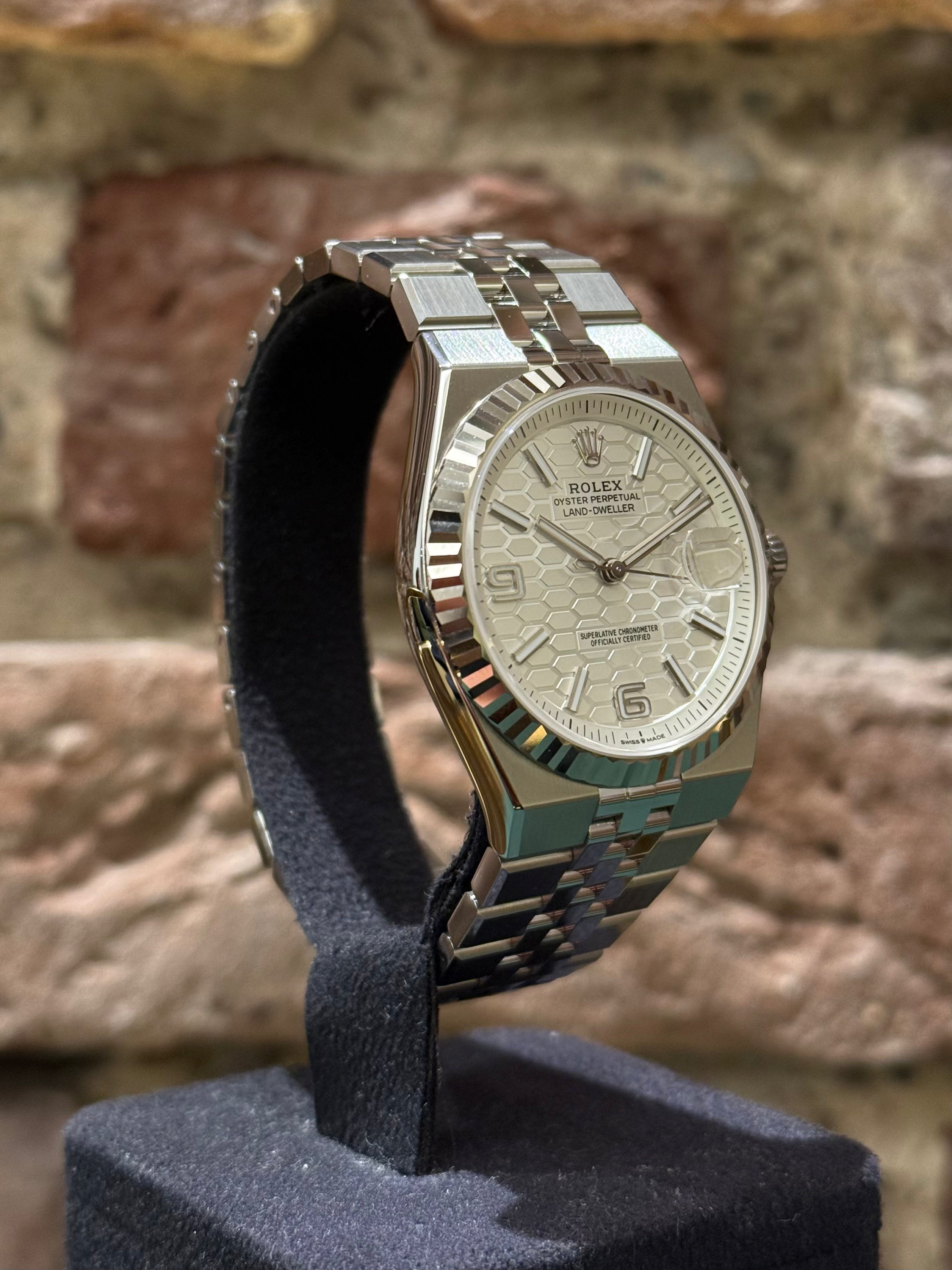 Rolex Land-Dweller - Weißes Zifferblatt, Modell 2025, Ref. 127334