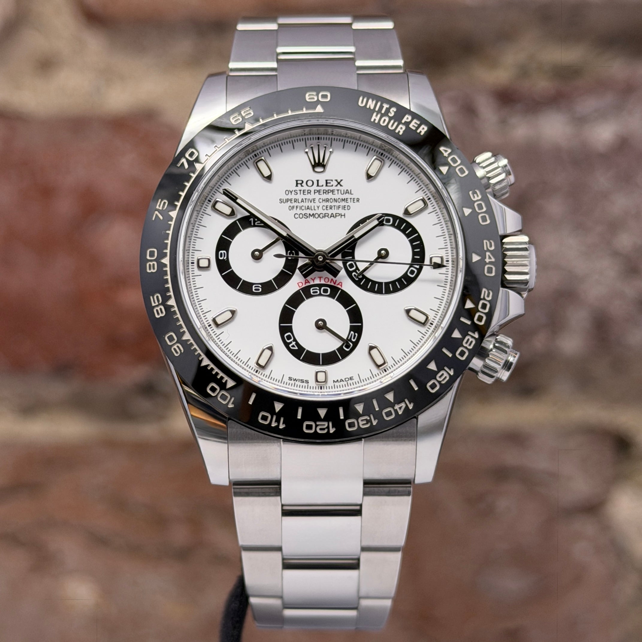 Rolex Daytona – Weißes Zifferblatt, Modell 2023, Ref. 116500LN