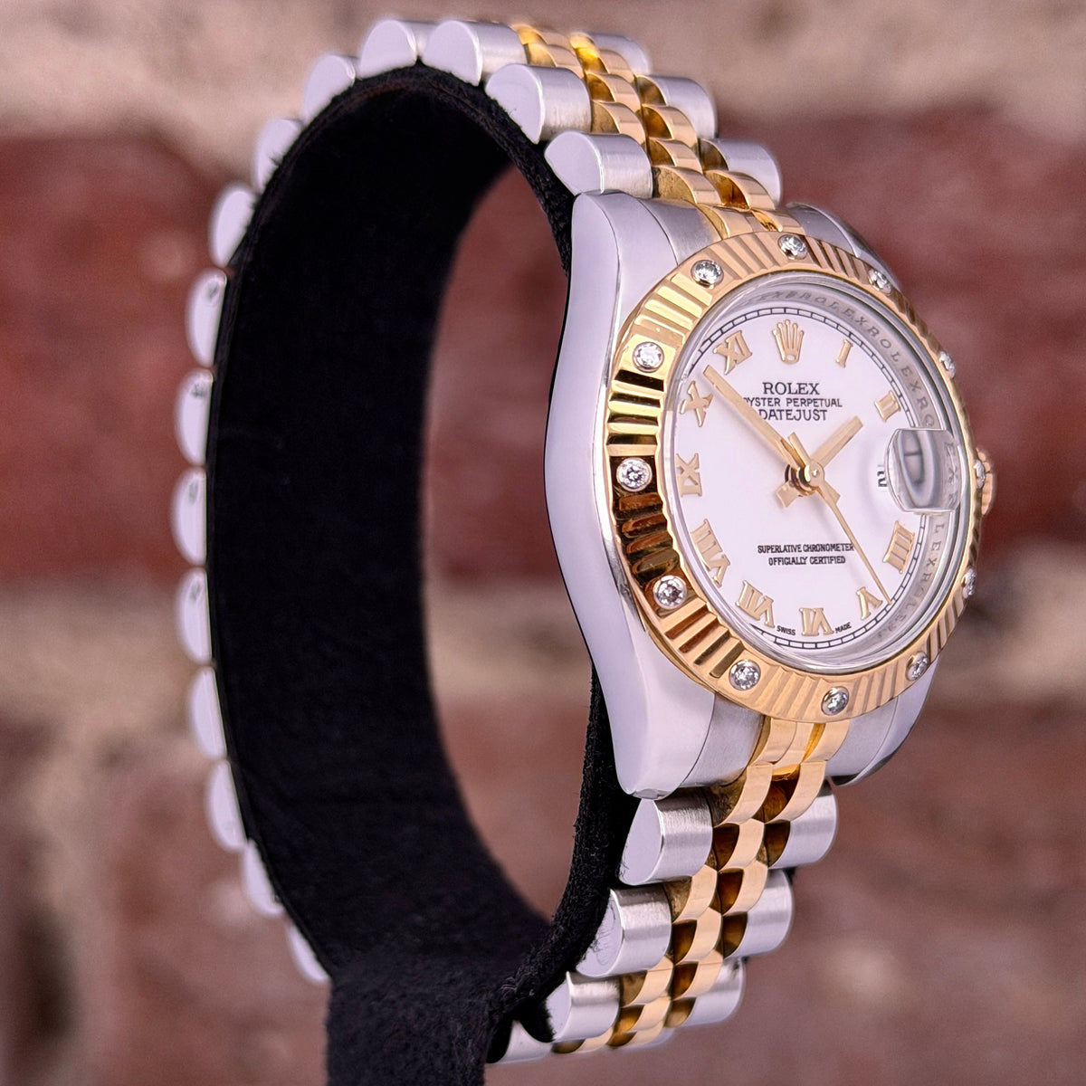 Rolex Lady-Datejust - Weißes Zifferblatt, Modell ca.2005, Ref. 179313