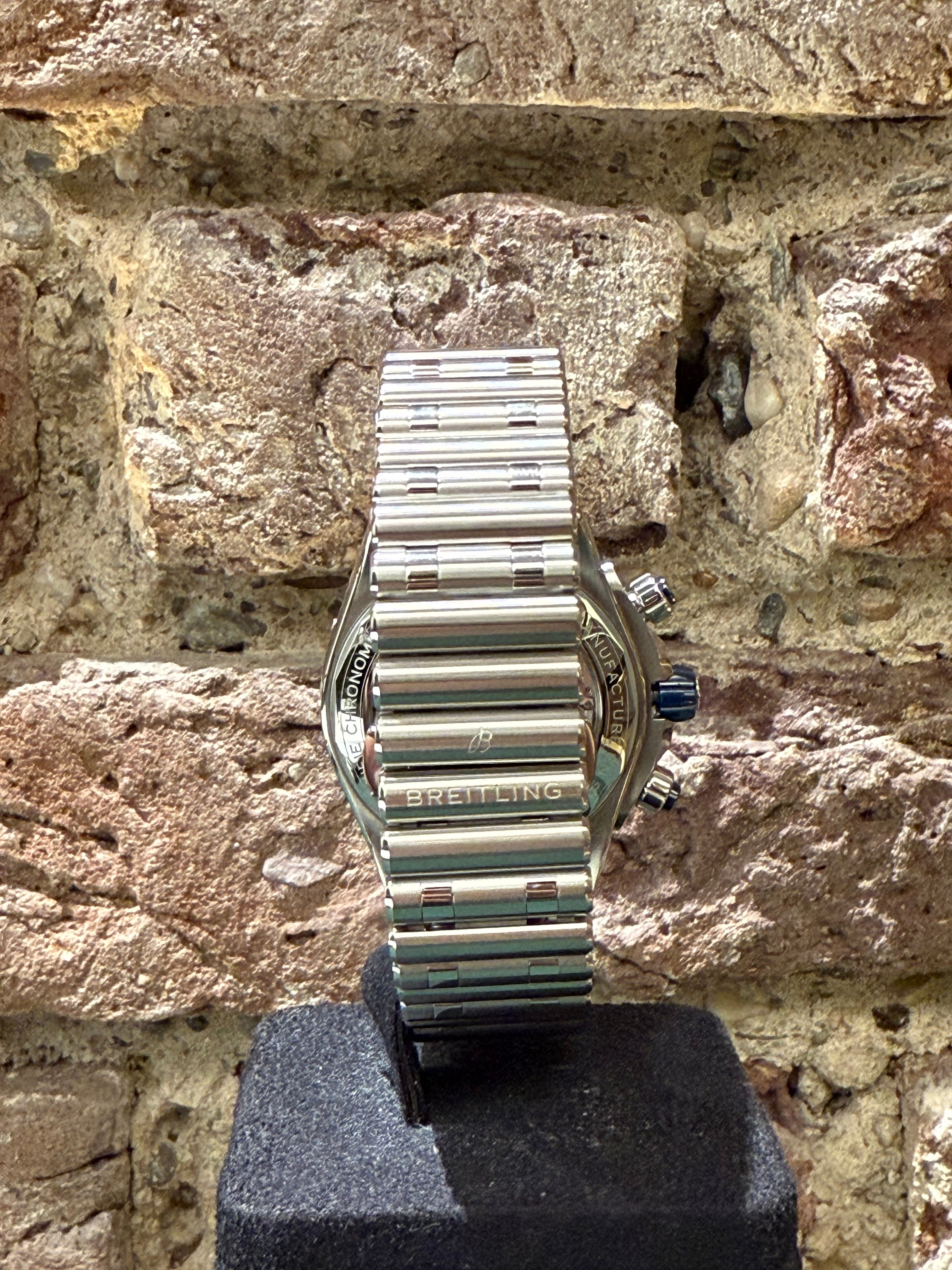 Breitling Super Chronomat 44, Blaues Zifferblatt, Modell 2024, Ref.AB0136