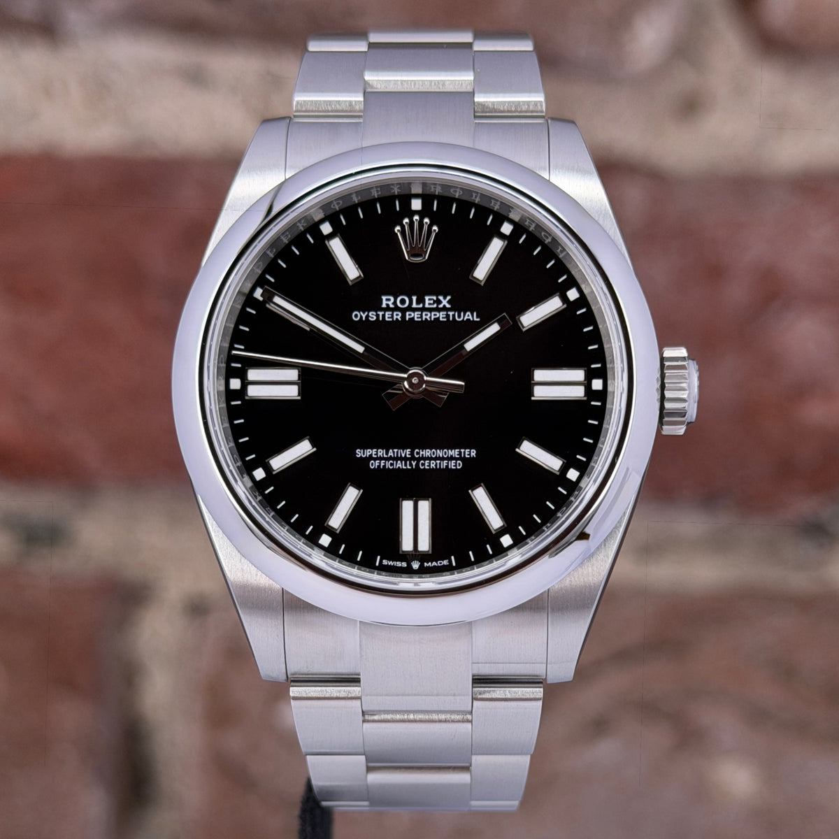 Rolex Oyster Perpetual 41 - Schwarzes Zifferblatt, Modell 2026, Ref.134300