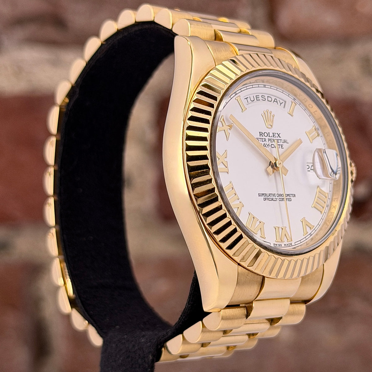 Rolex Daydate 41 - Weißes Zifferblatt, Ref.218238