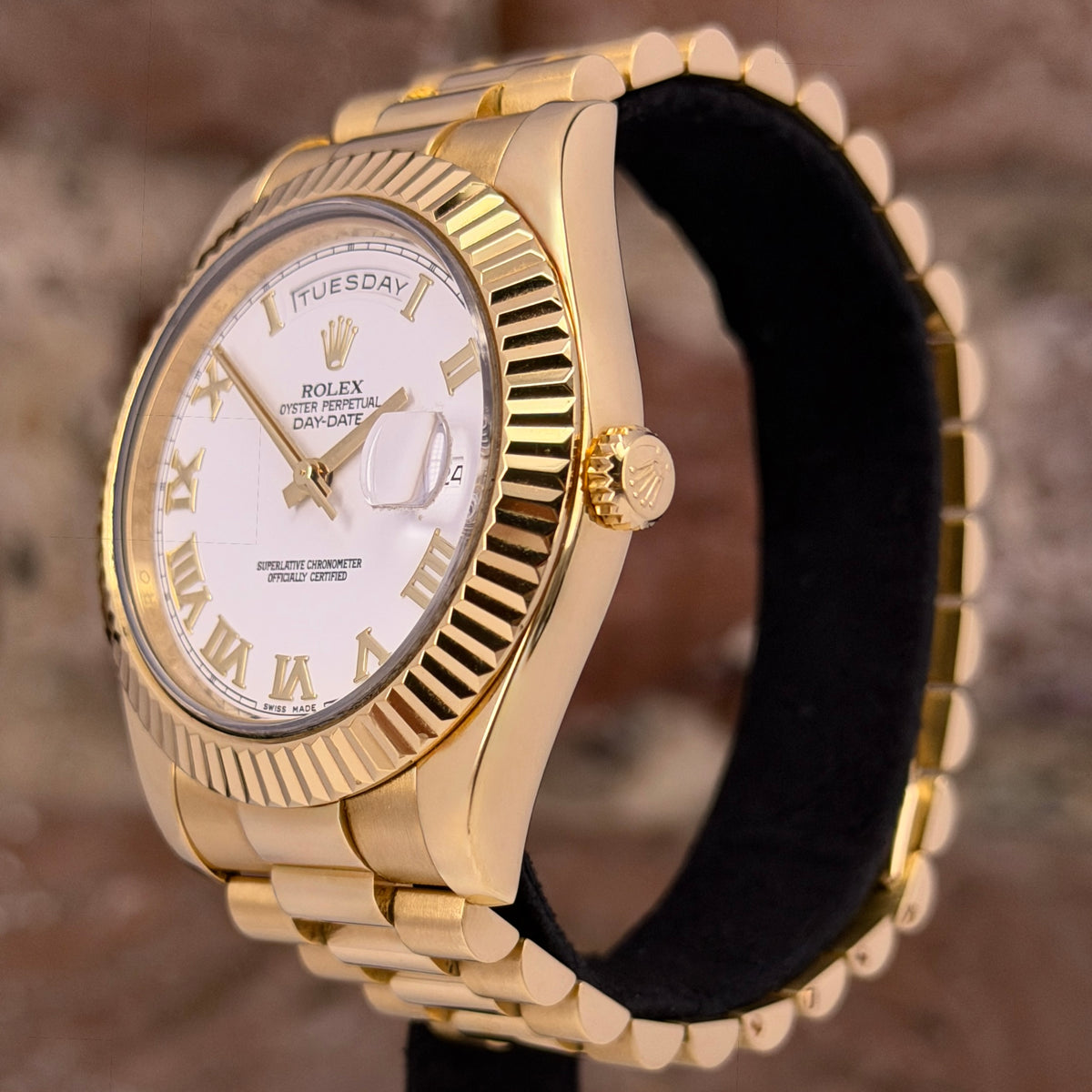 Rolex Daydate 41 - Weißes Zifferblatt, Ref.218238