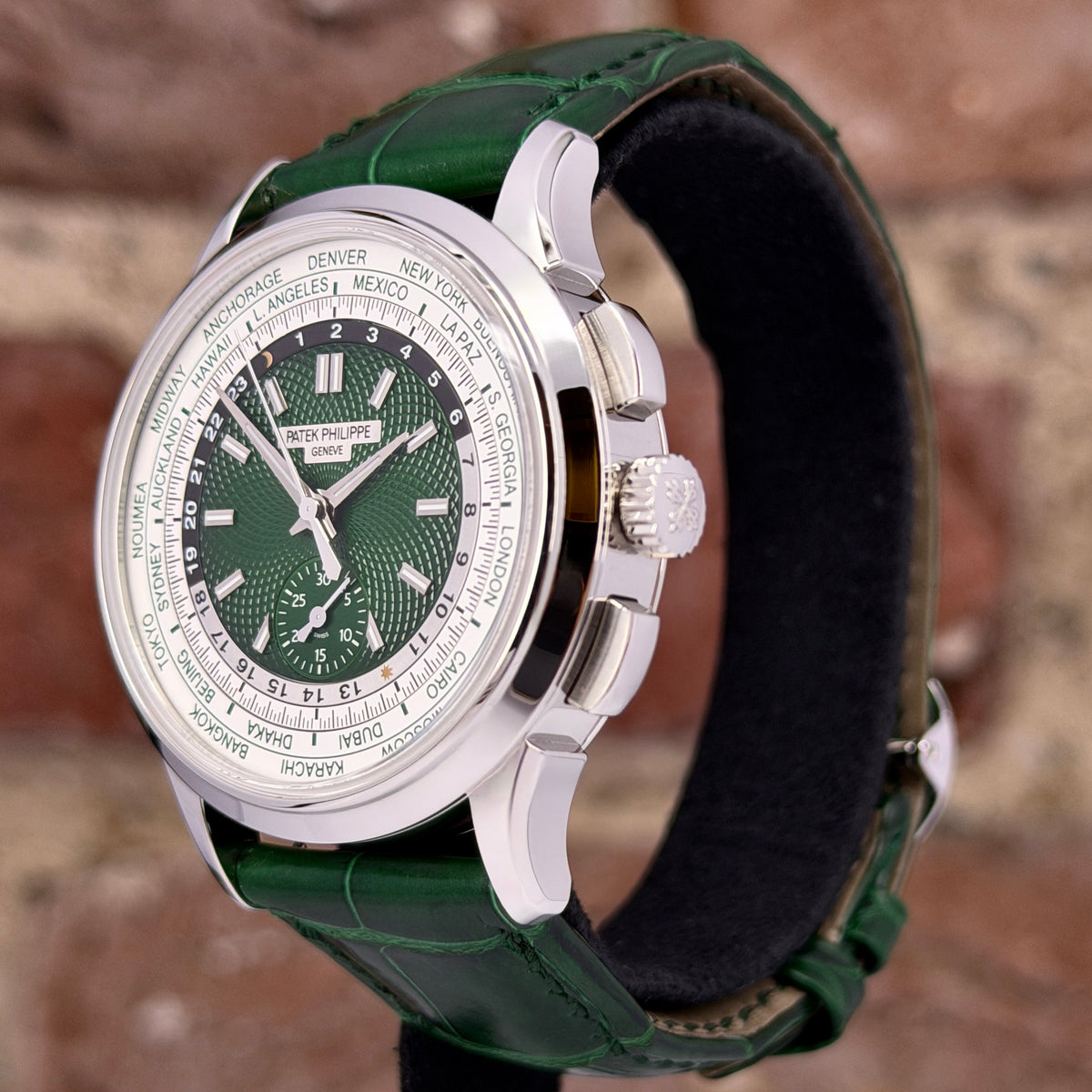Patek Philippe - Grünes Zifferblatt, Modell 2025, Ref. 5930P-001