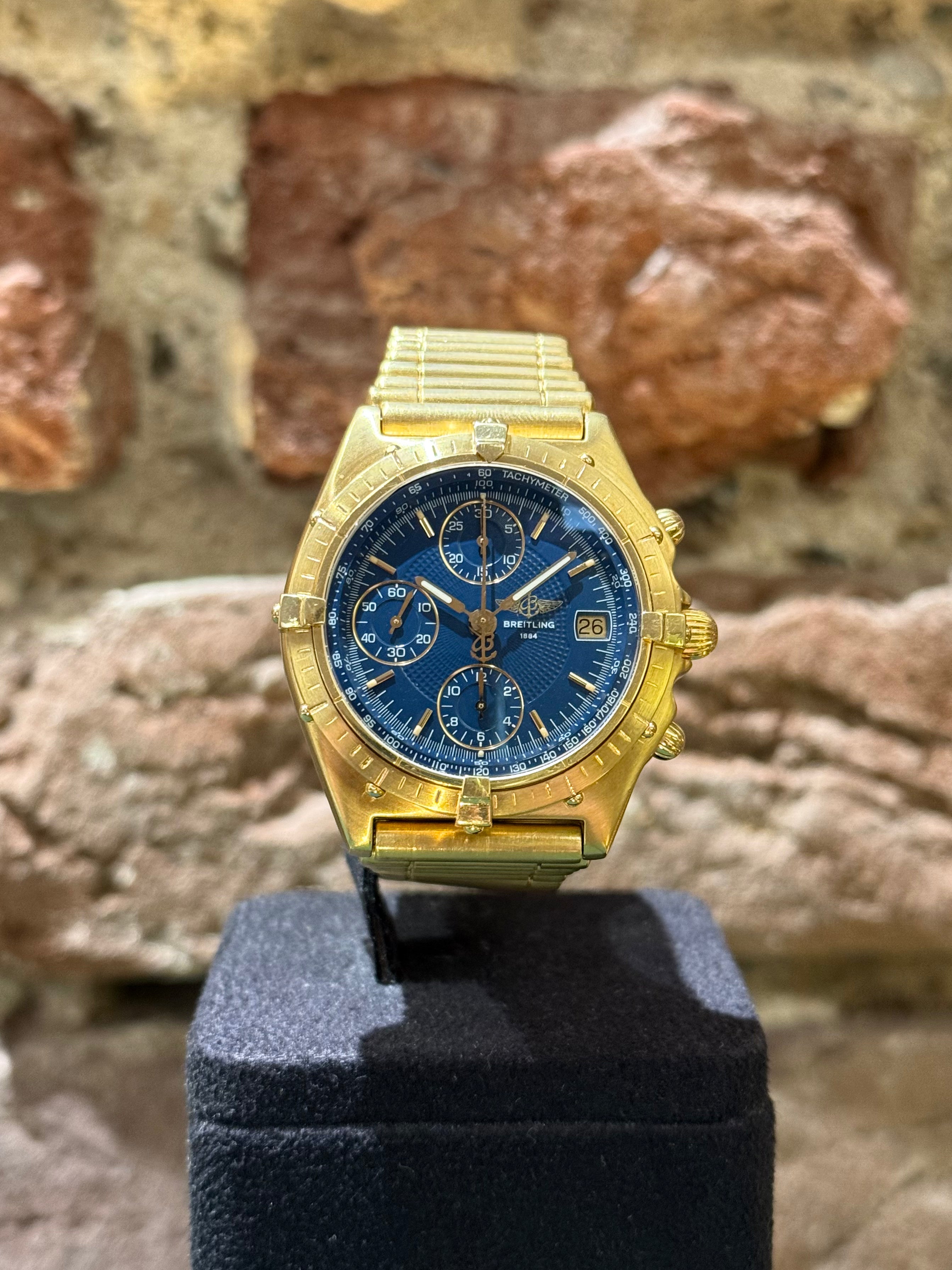 Breitling Chronomat 40 - Blaues Zifferblatt, Ref.81950