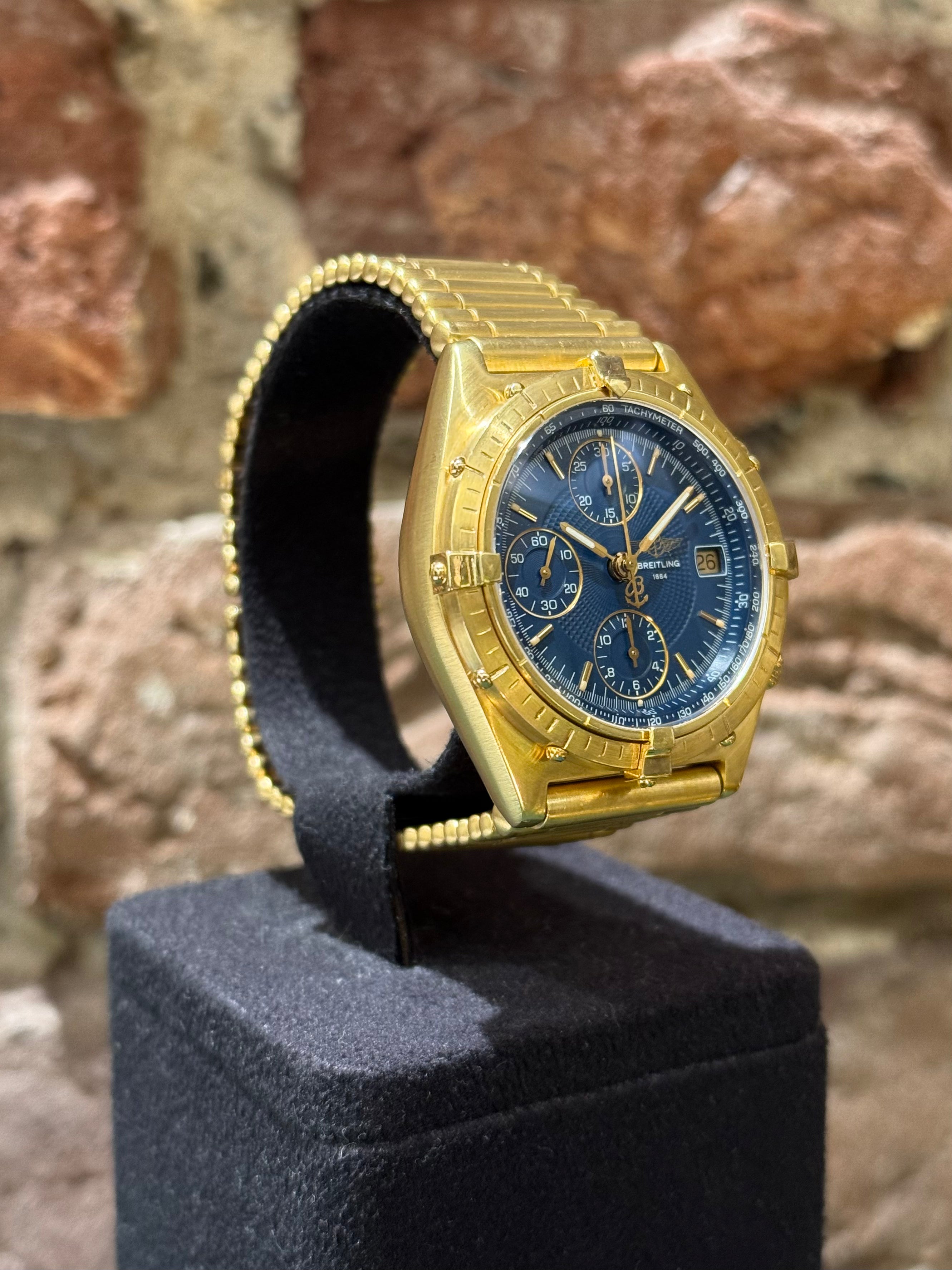 Breitling Chronomat 40 - Blaues Zifferblatt, Ref.81950
