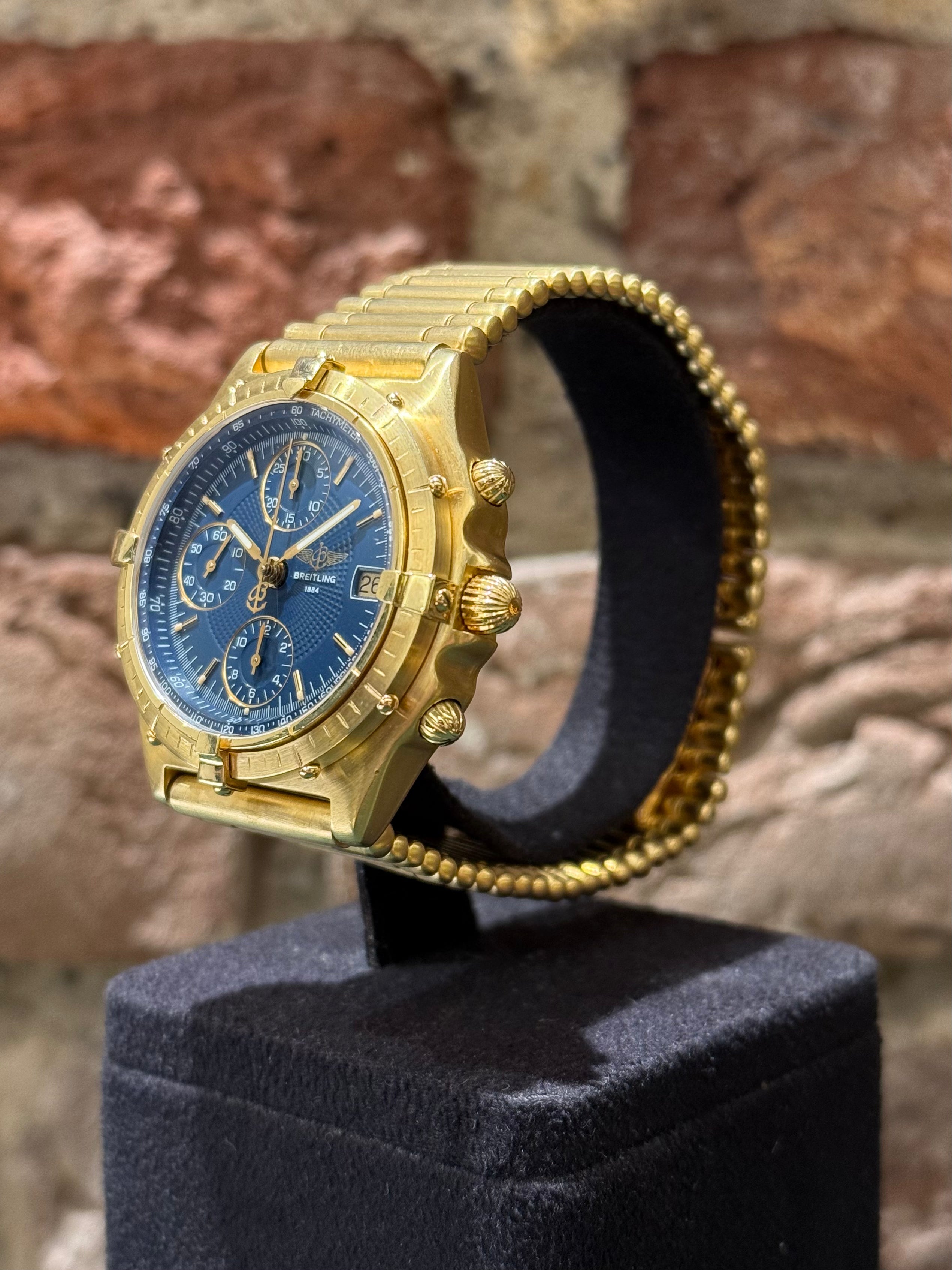 Breitling Chronomat 40 - Blaues Zifferblatt, Ref.81950