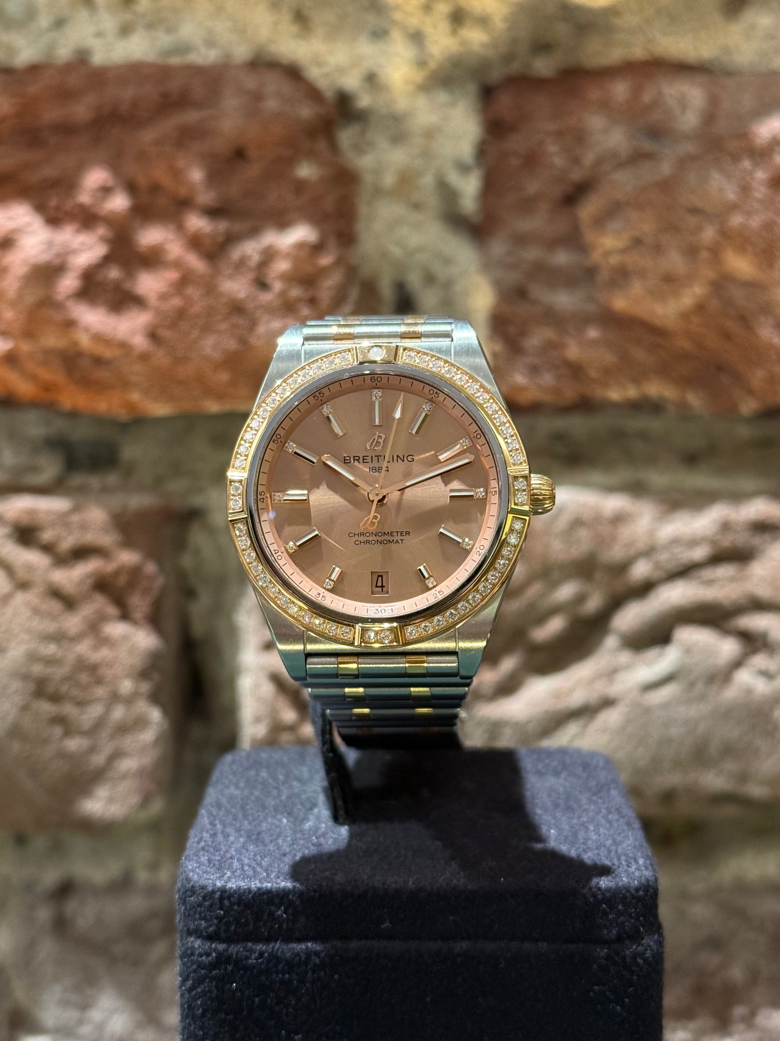 Breitling Chronomat 36 - Pinkes Zifferblatt, Modell 2023, Ref. U10380