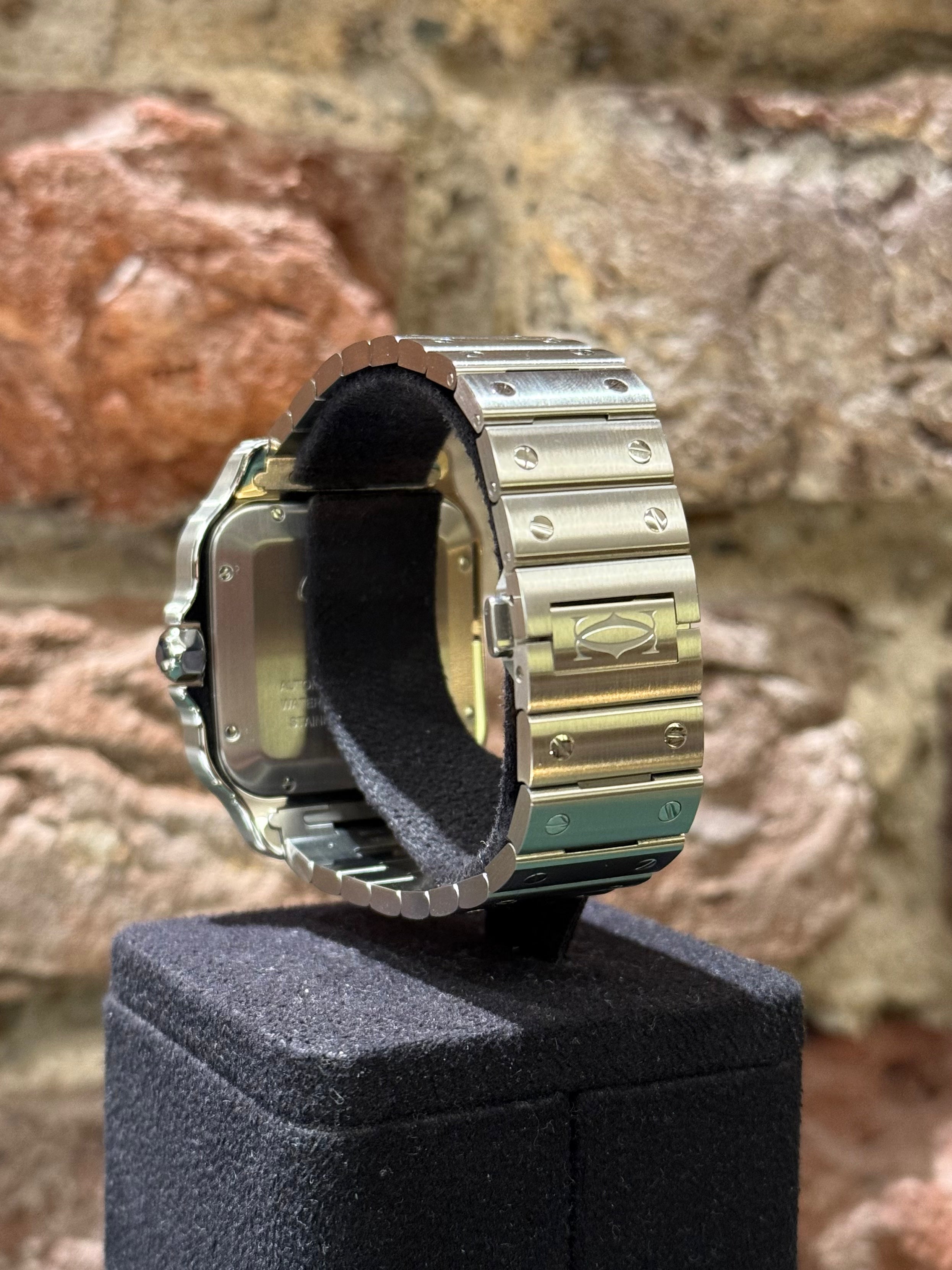 Cartier Santos 40 - Braunes Zifferblatt, Modell 2024, Ref.WSSA0064