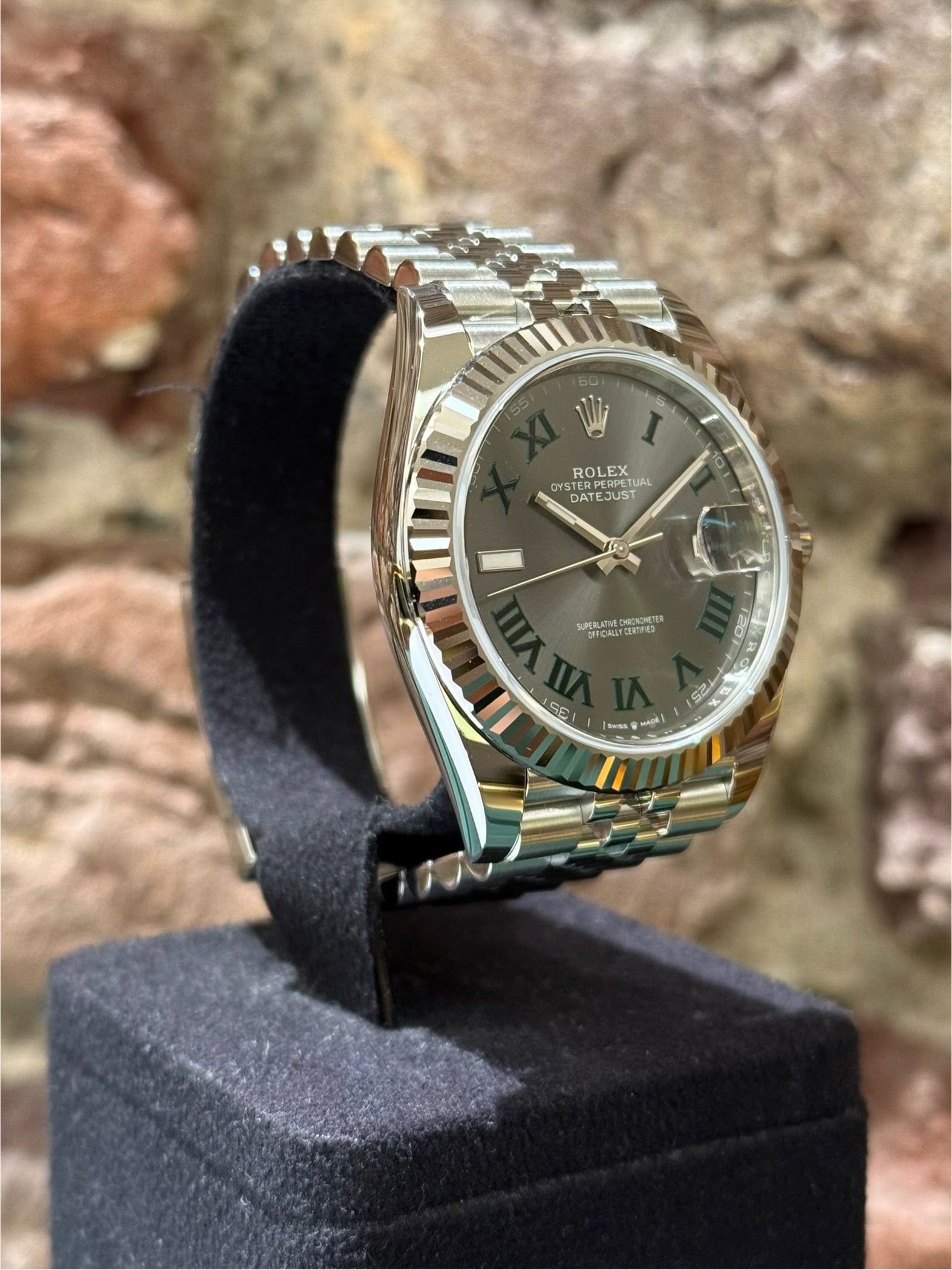Rolex Datejust 41 - Graues Zifferblatt Wimbledon, Modell 2025, Ref.126334