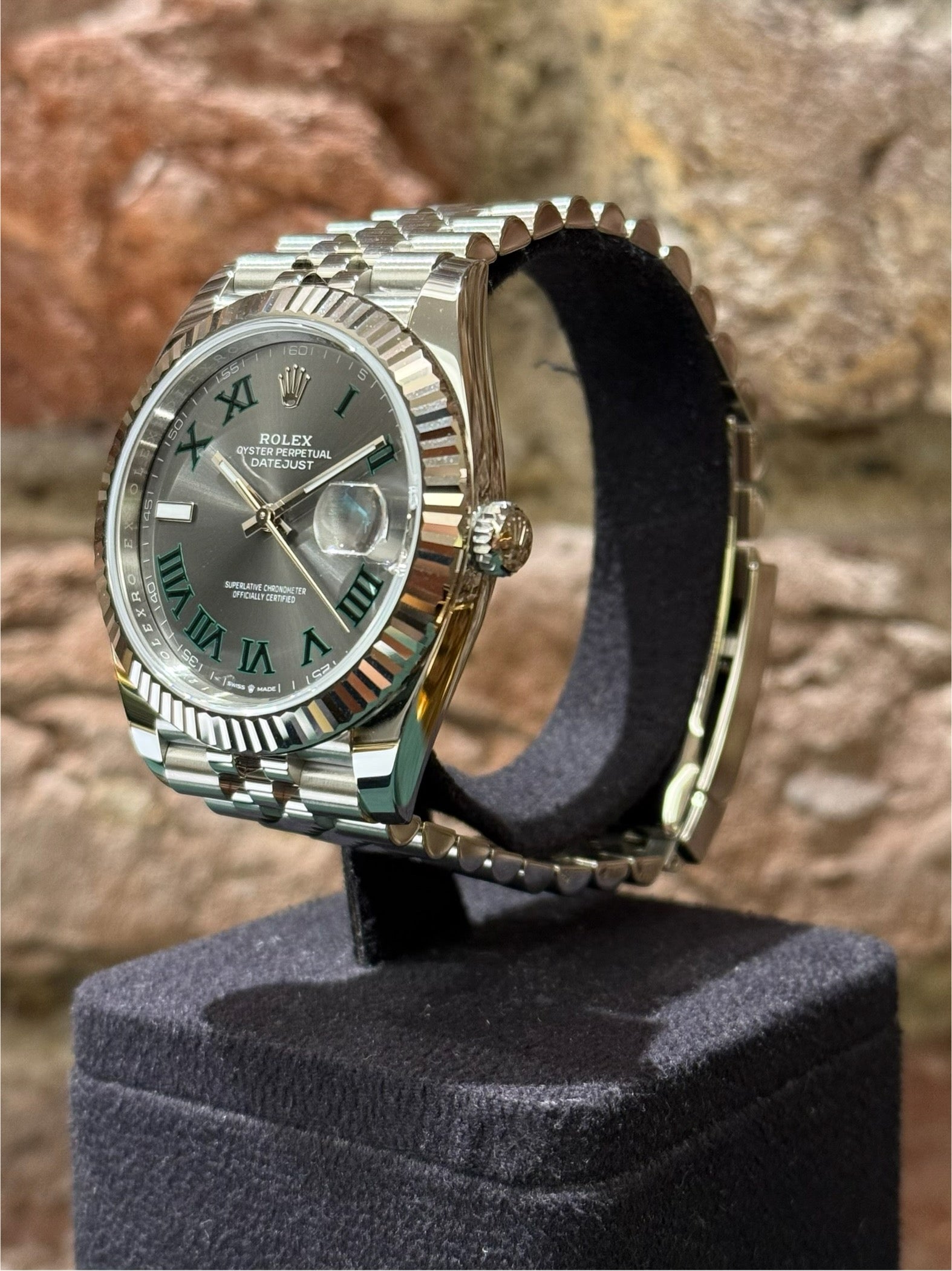 Rolex Datejust 41 - Graues Zifferblatt Wimbledon, Modell 2025, Ref.126334