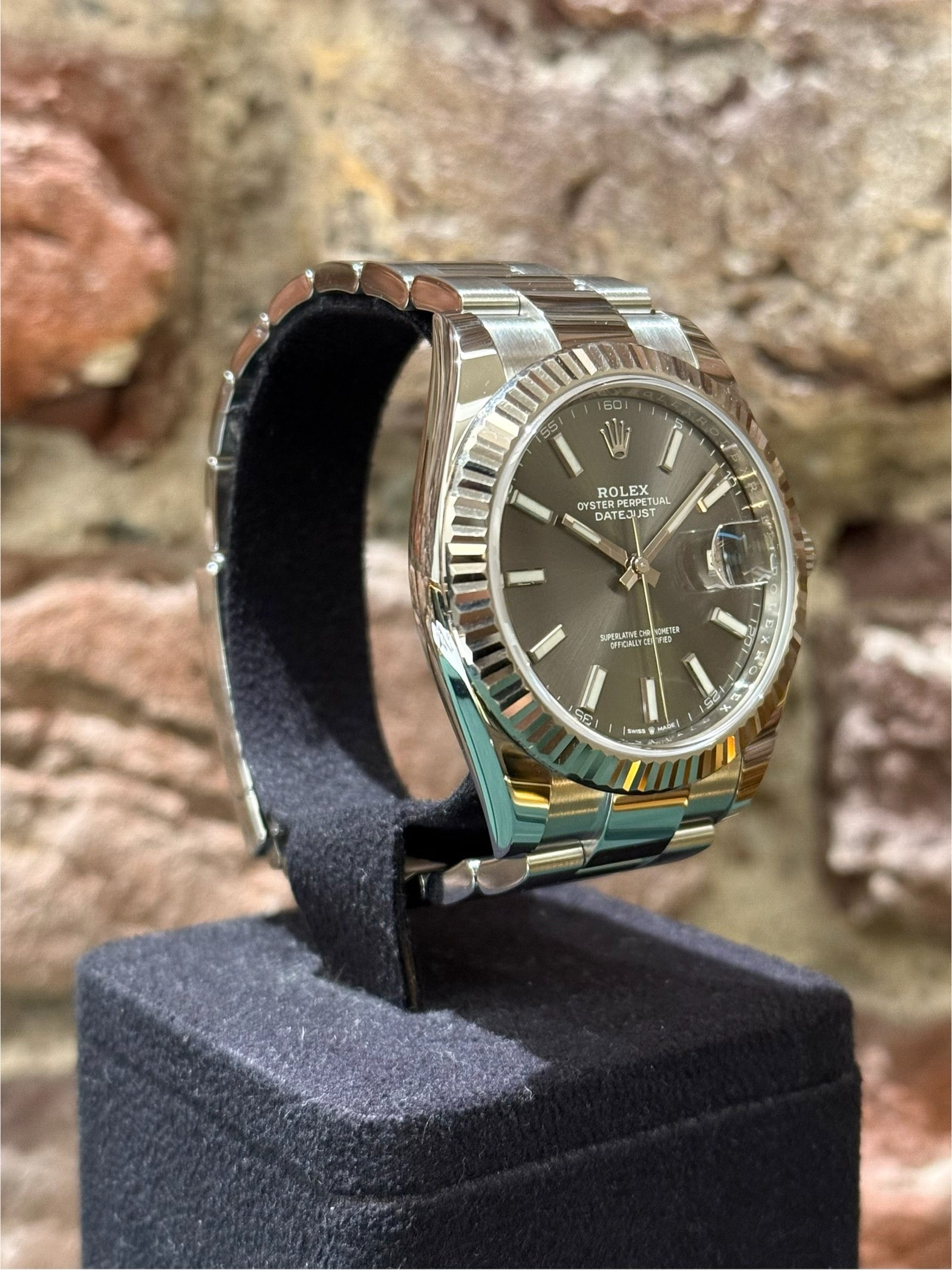 Rolex Datejust 41 - Graues Zifferblatt, Modell 2025, Ref. 126334