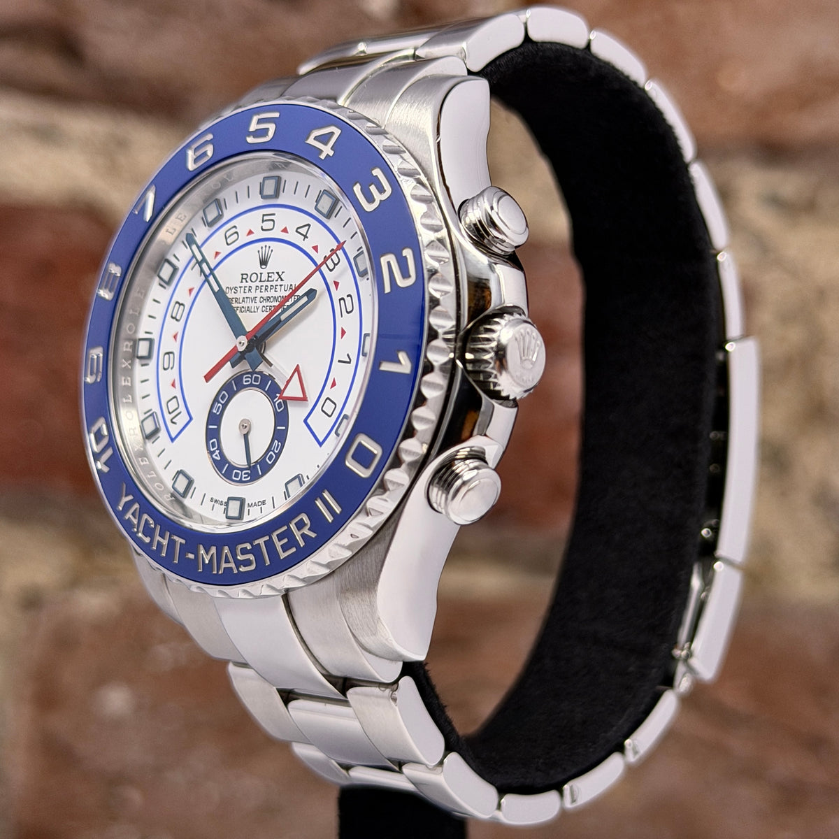 Rolex Yacht Master 44 - Blau Weißes Zifferblatt, Modell 2014, Ref.116680